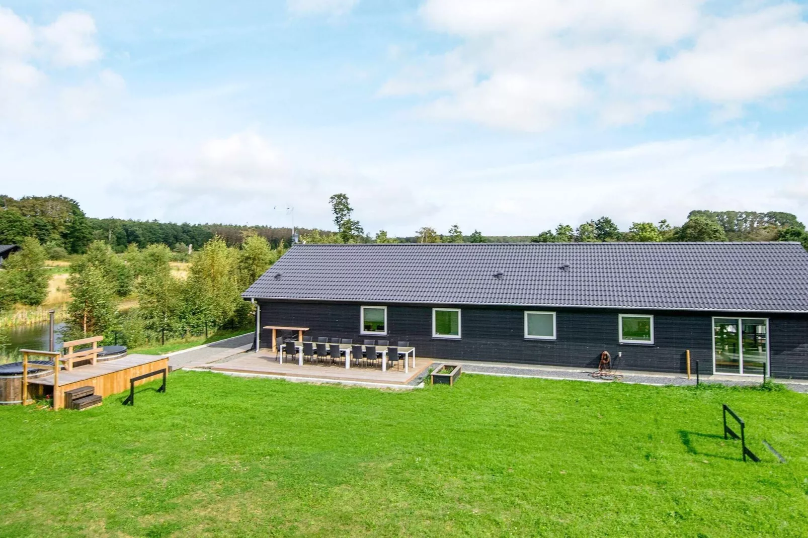 14 Personen Ferienhaus in Glesborg-Aussicht