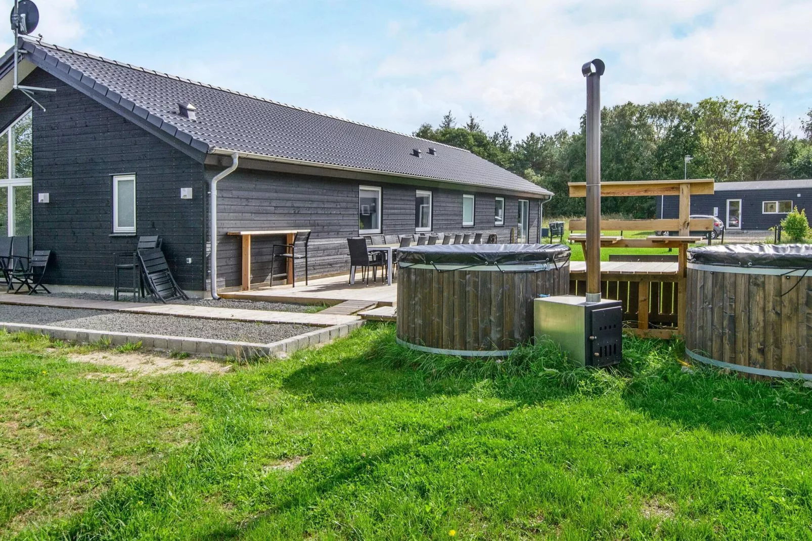 14 Personen Ferienhaus in Glesborg-Aussicht