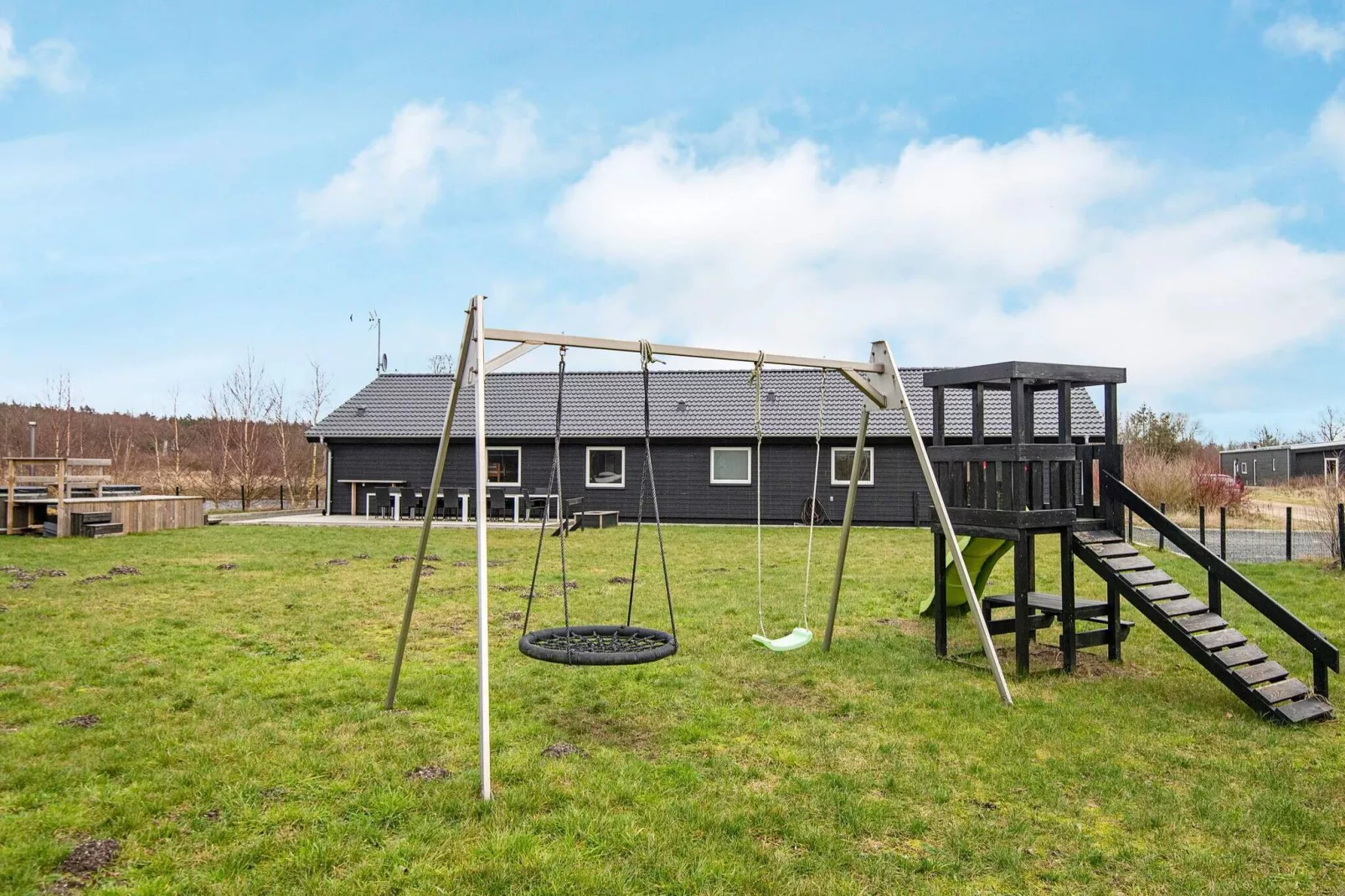 14 Personen Ferienhaus in Glesborg-Aussicht