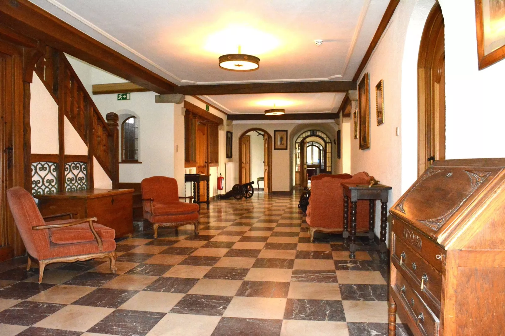 Château de Freux-Reception hall