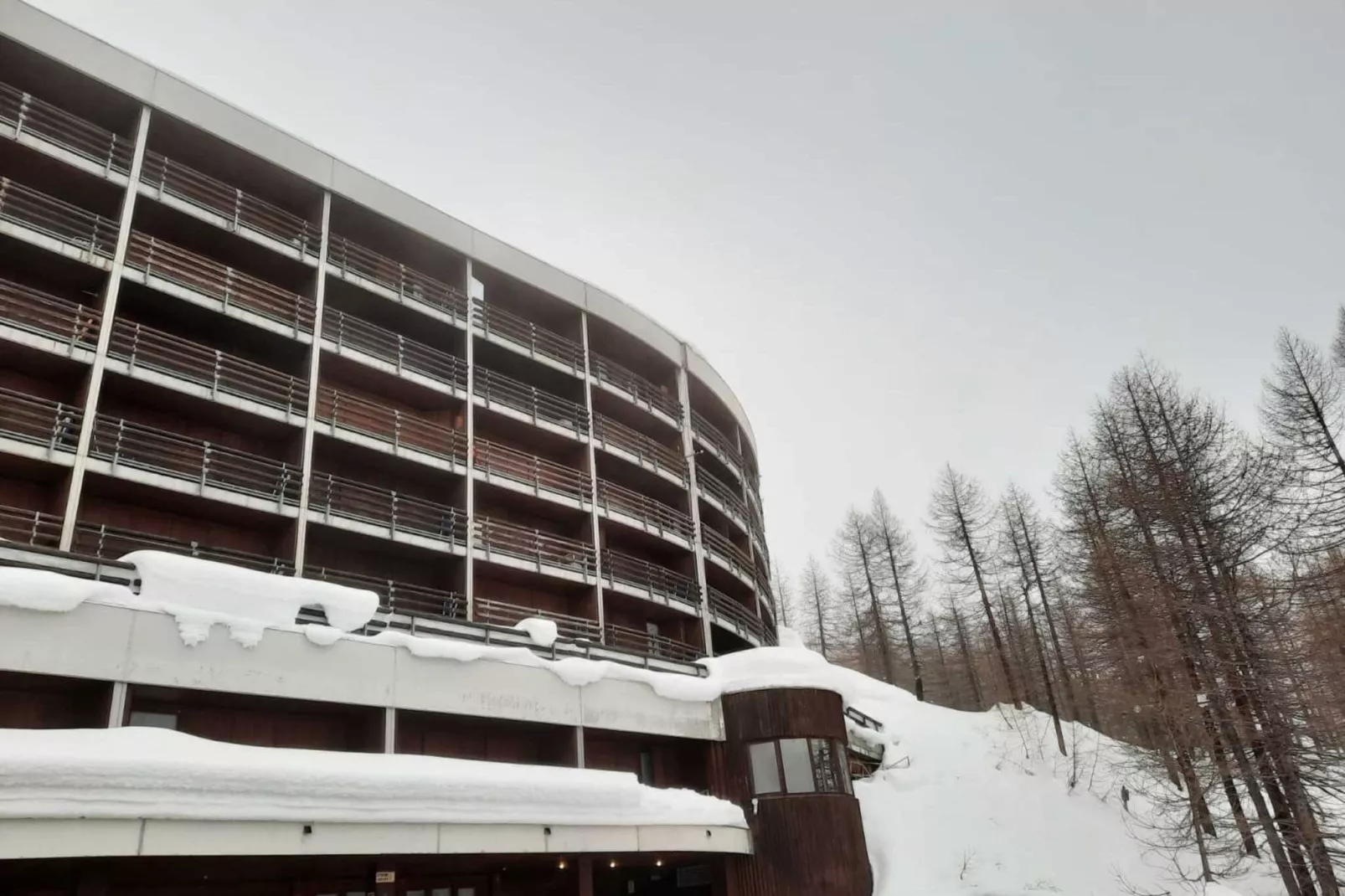 Grand'Ourse bilocale-View winter