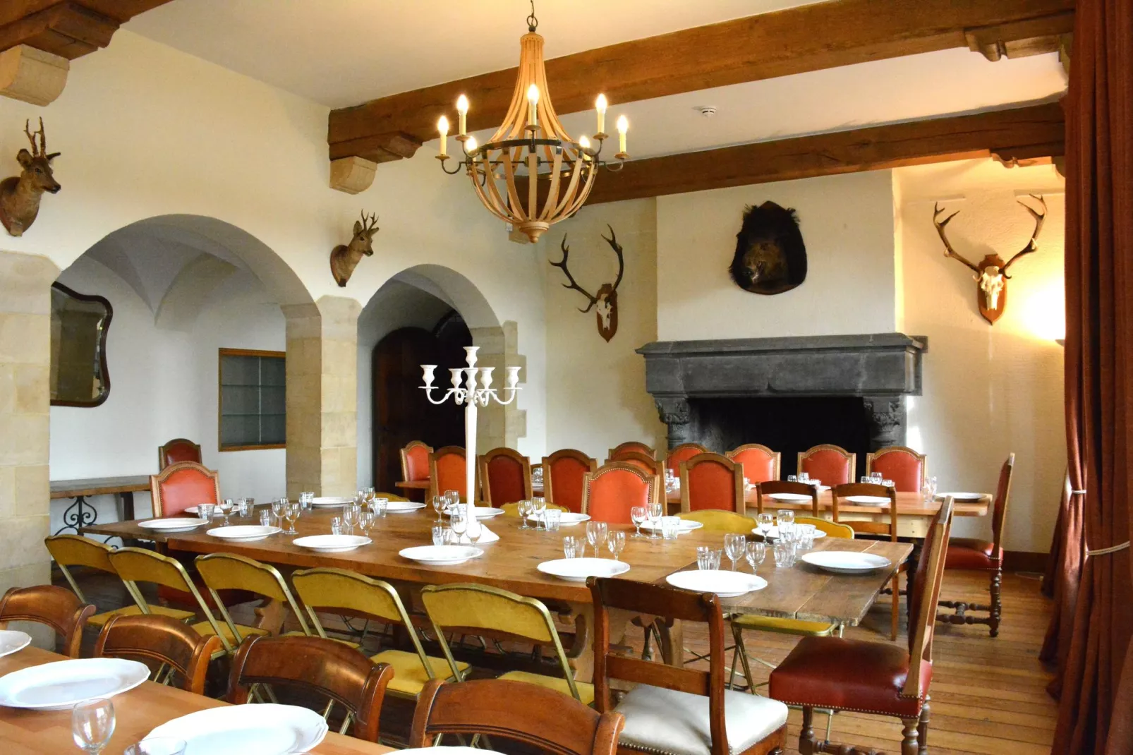 Château de Freux-Dining room