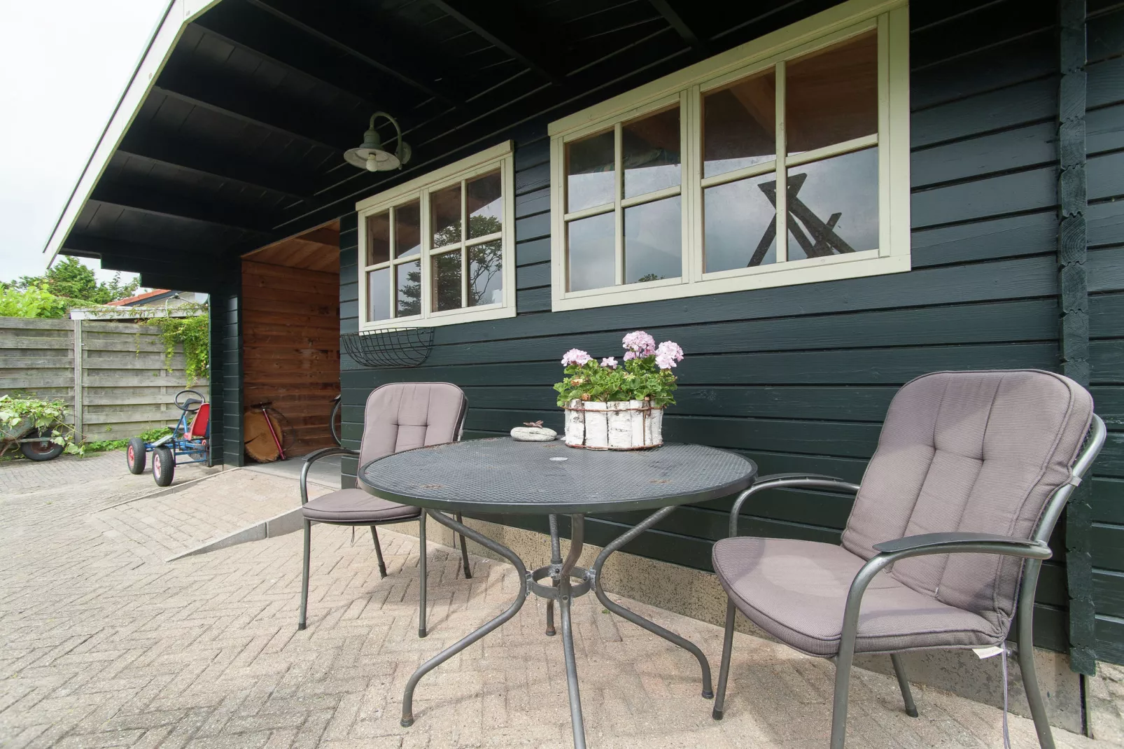 Naast het Bollenveld-Terrace balcony