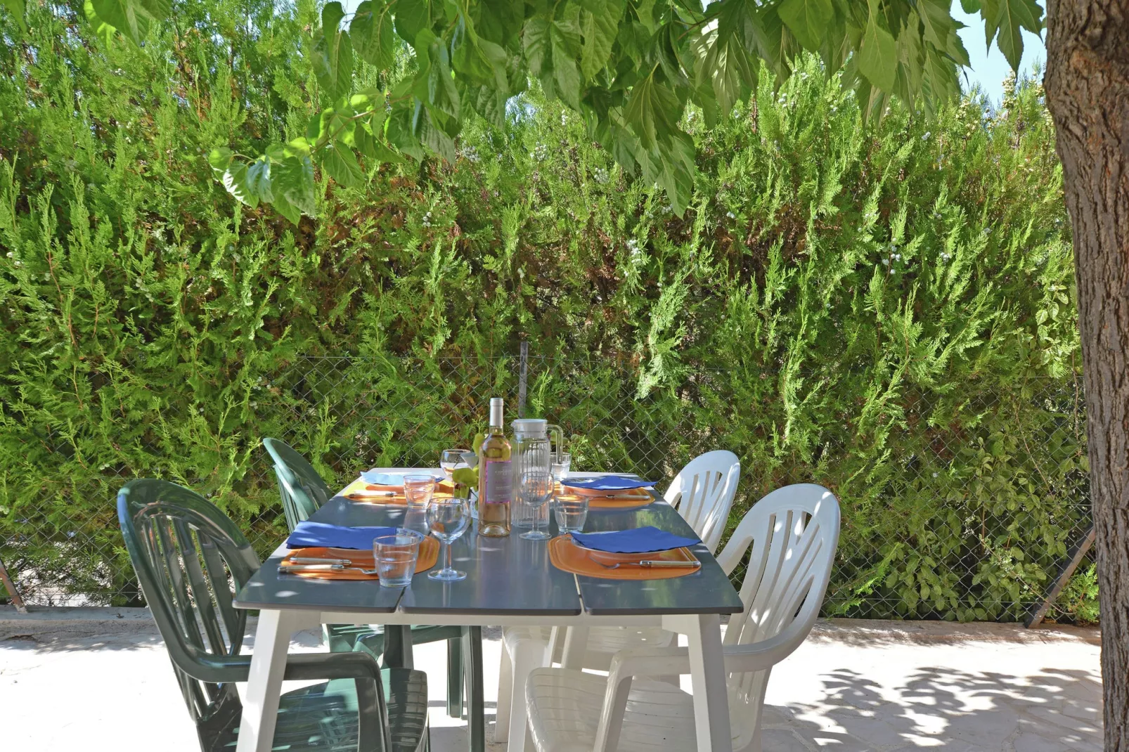 Maison de vacances - SAINT-MAXIMIN-Terrace balcony