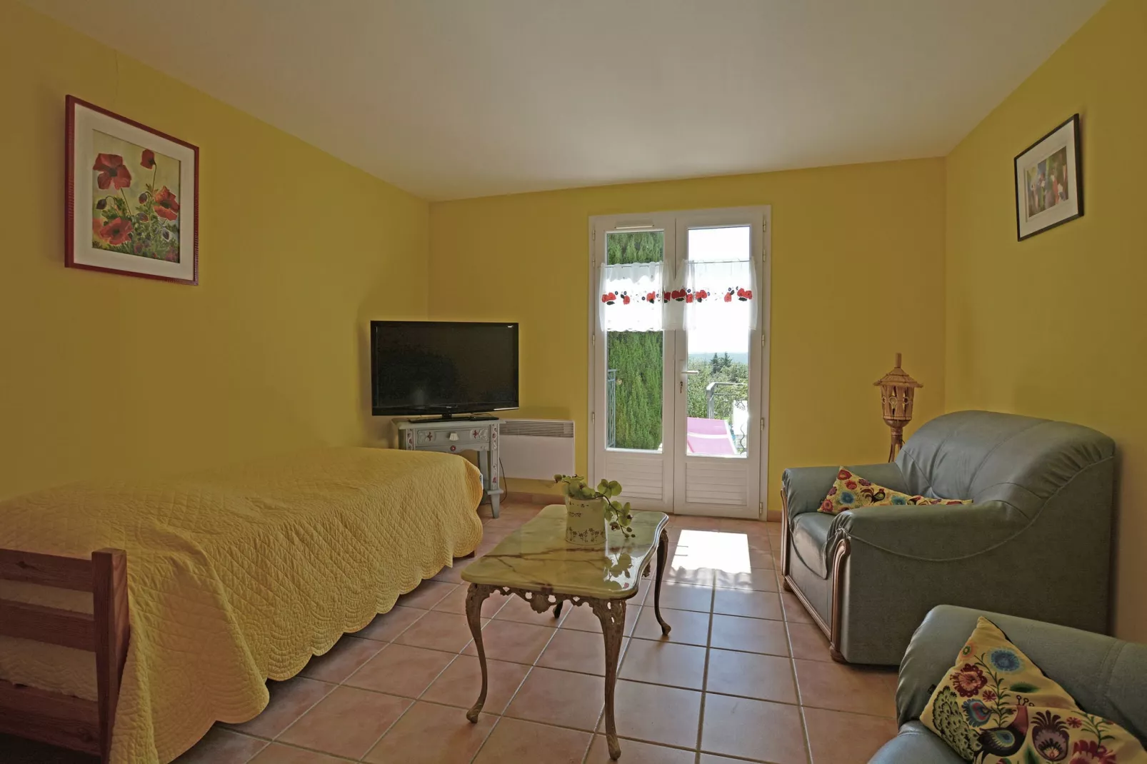 Maison de vacances - SAINT-MAXIMIN-Living room