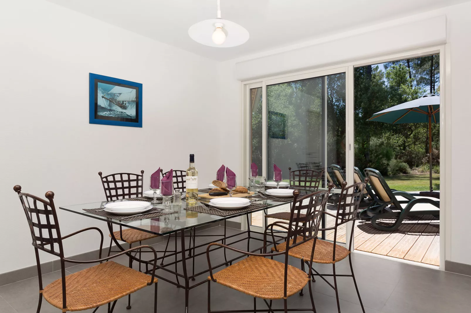 Villas Clairière aux Chevreuils 1-Dining room