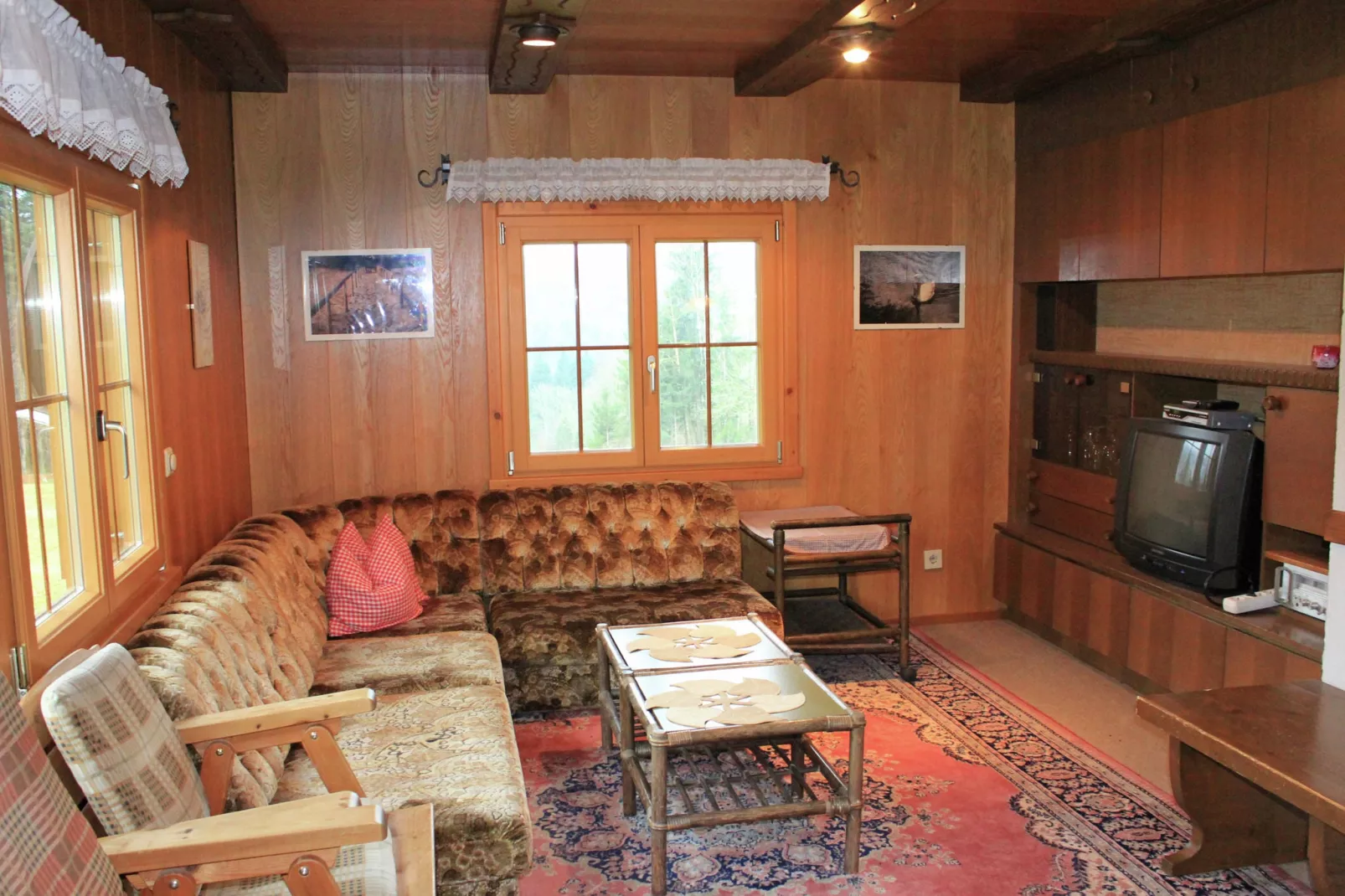 Chalet Steffko-Living room