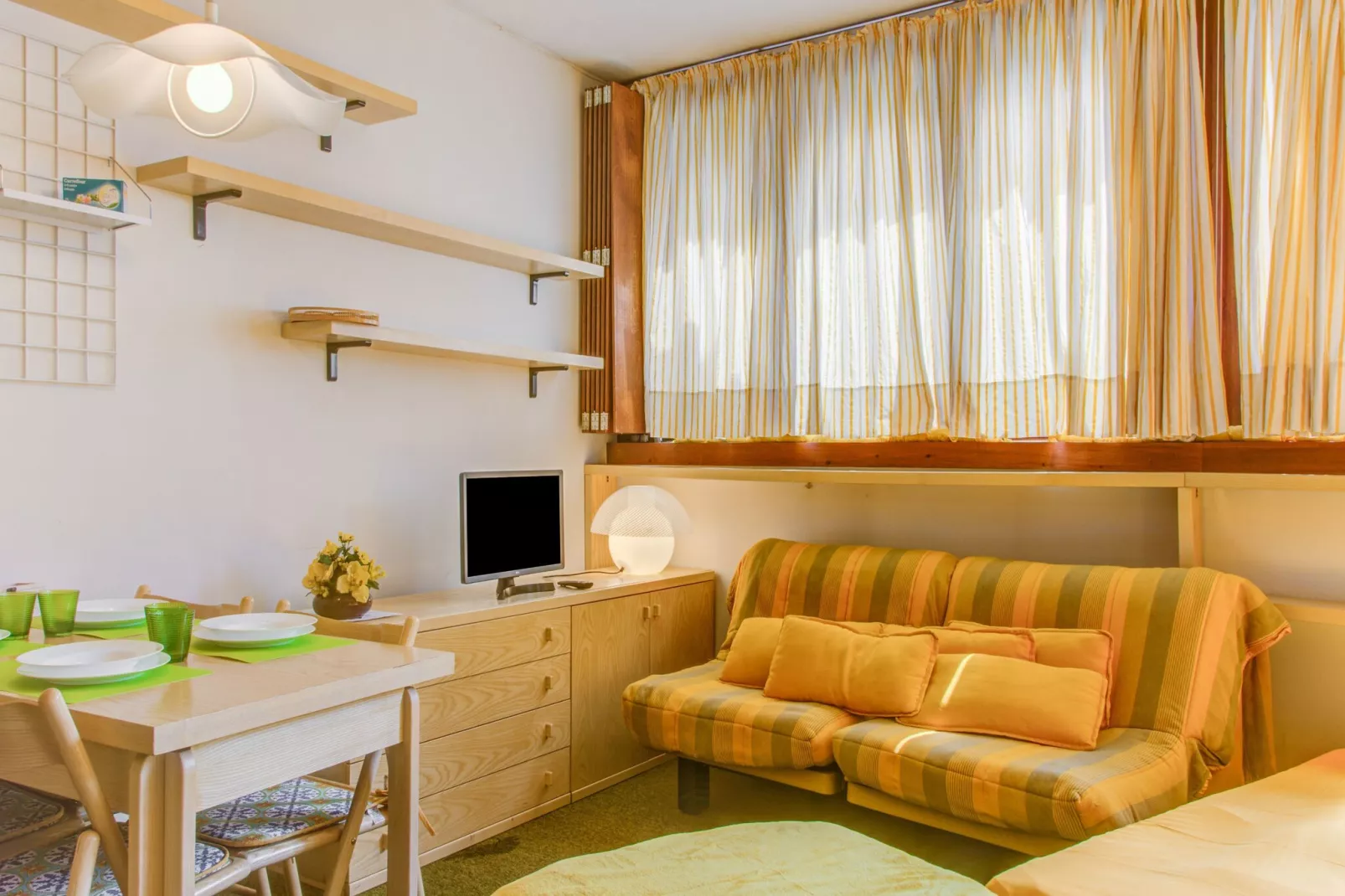 Escargot monolocale-Living room