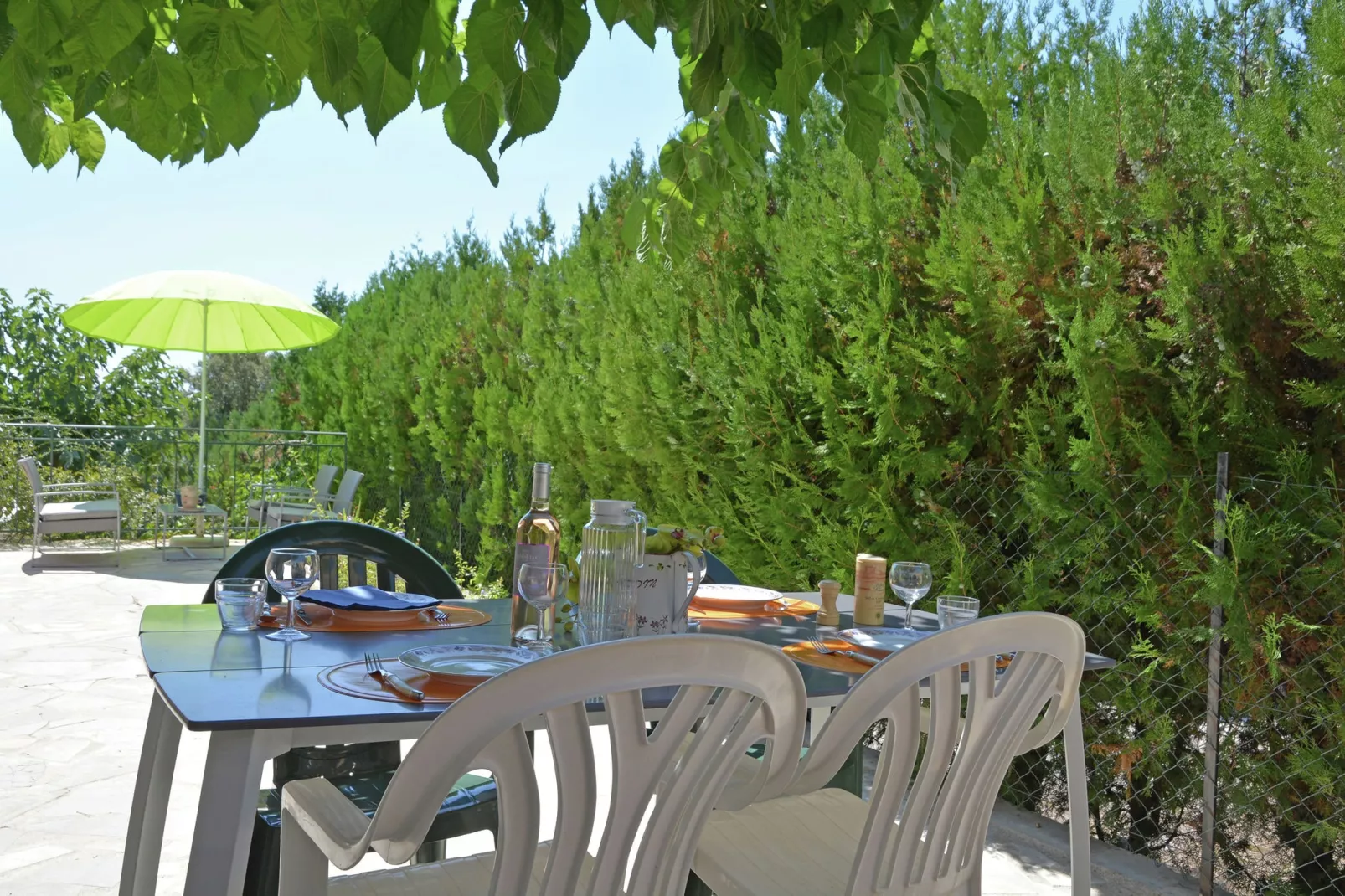 Maison de vacances - SAINT-MAXIMIN-Terrace balcony