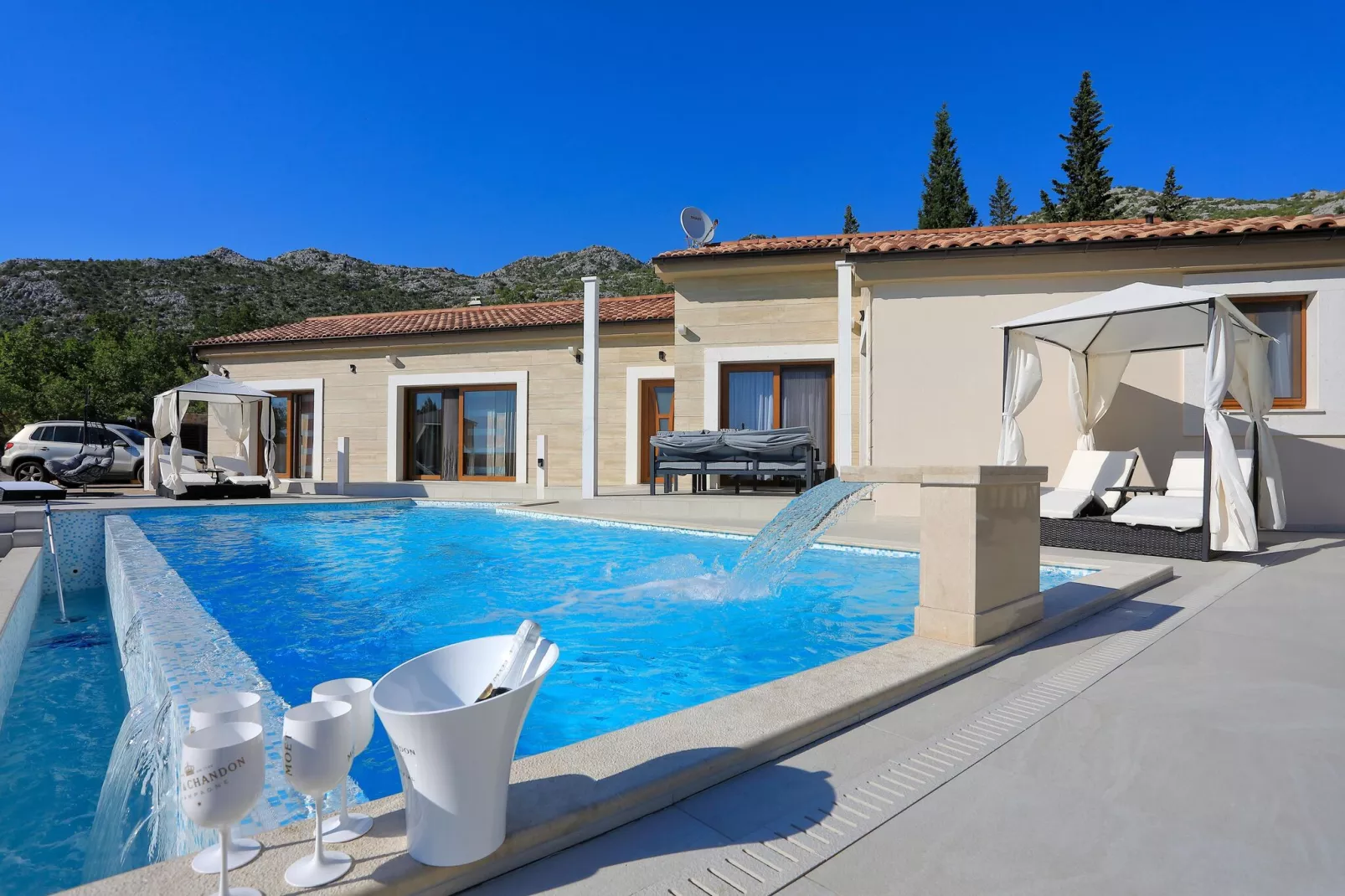 Villa Ivana 2-Extérieur été