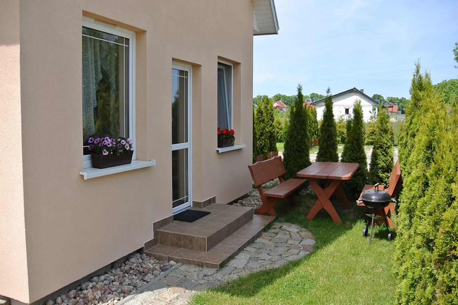 Holiday Home Osieki-Terrace balcony