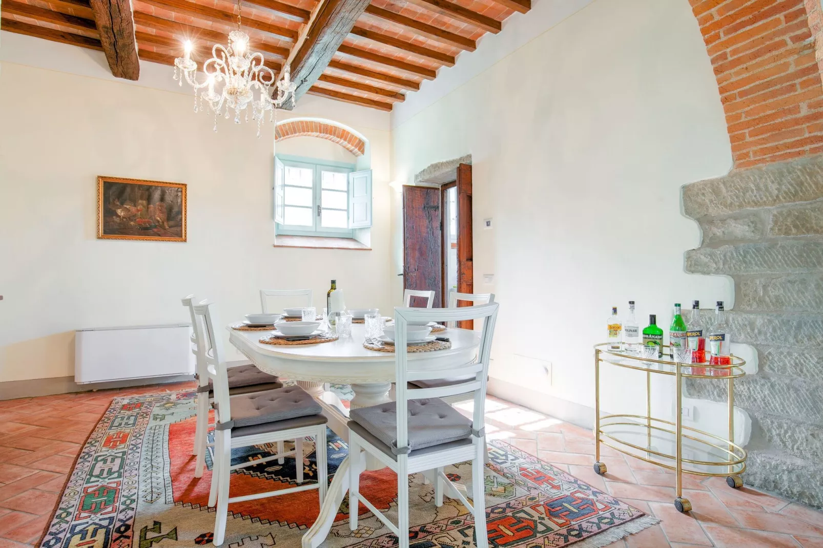 Villa Capannina-Dining room