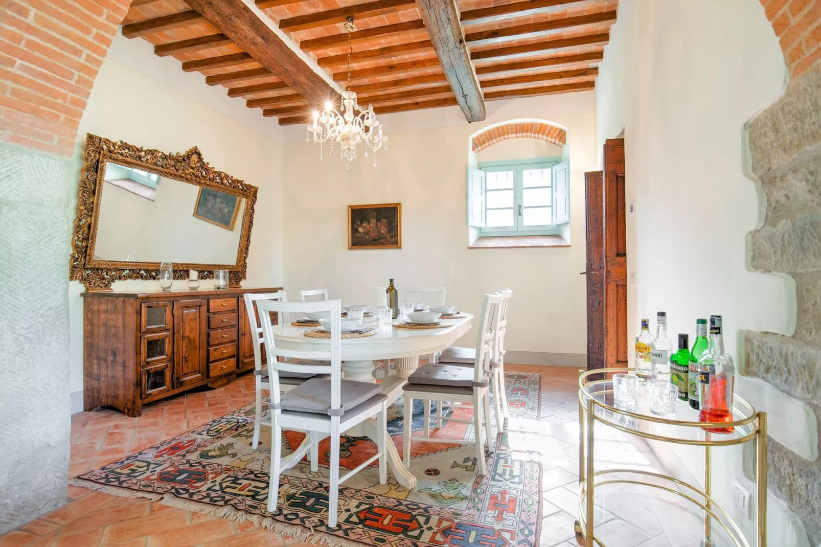 Villa Capannina-Dining room