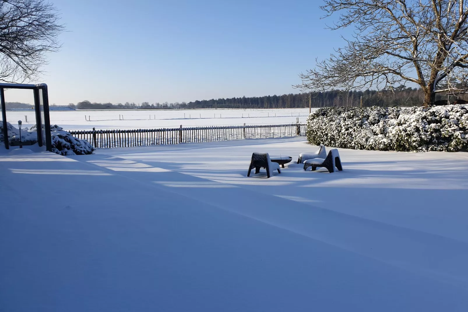 Dorpswoning De Plek-View winter