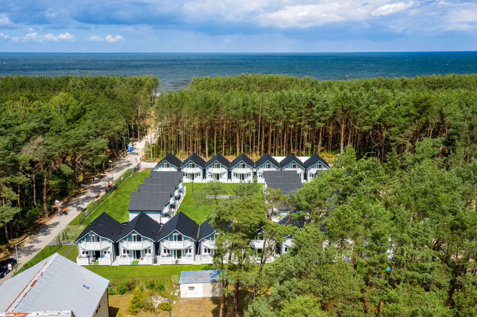 Diune Resort at the seashore in Miedzywodzie for 7 persons NIEW-Exterior summer