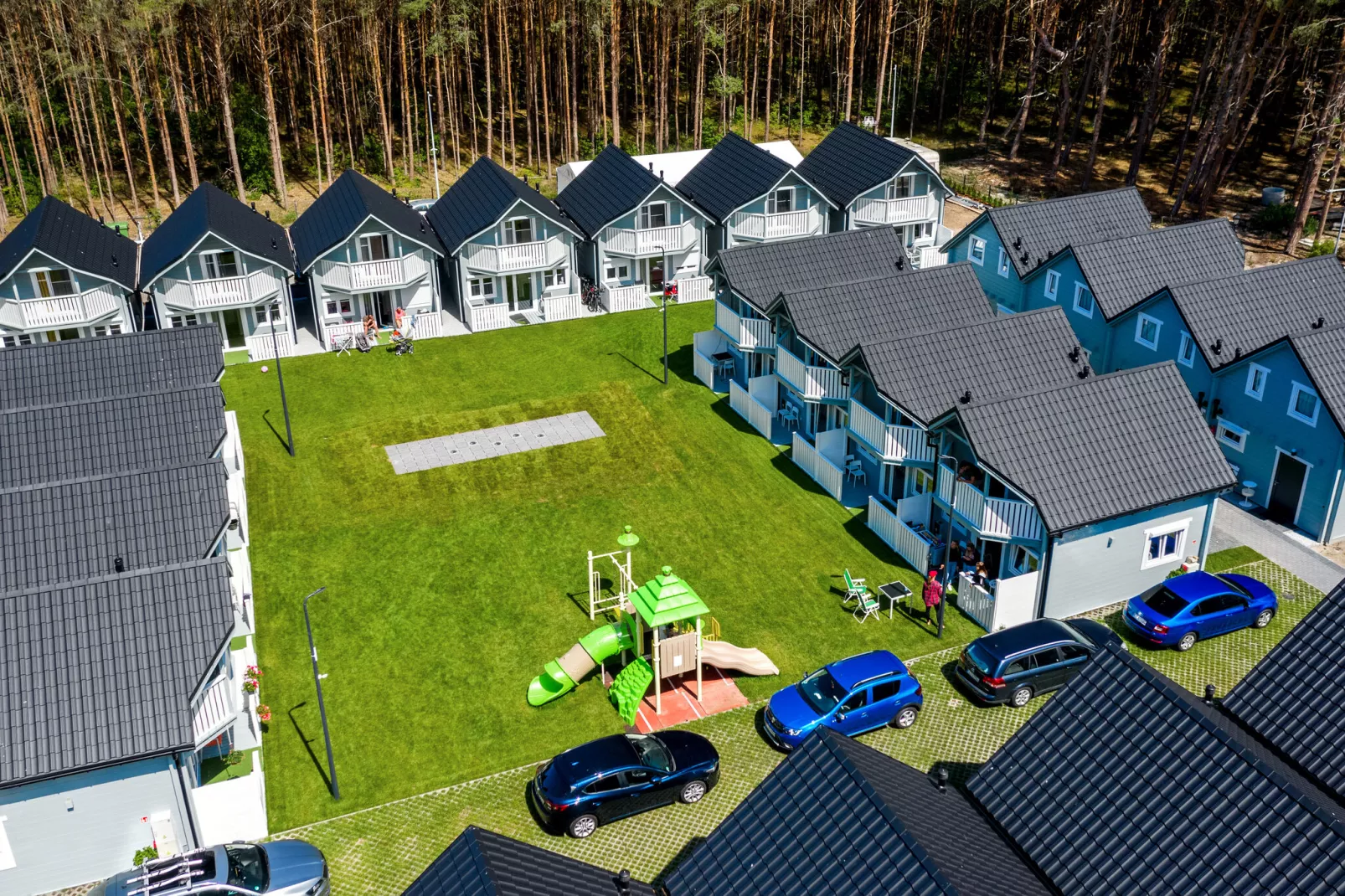 Diune Resort at the seashore in Miedzywodzie for 7 persons NIEW-Exterior summer