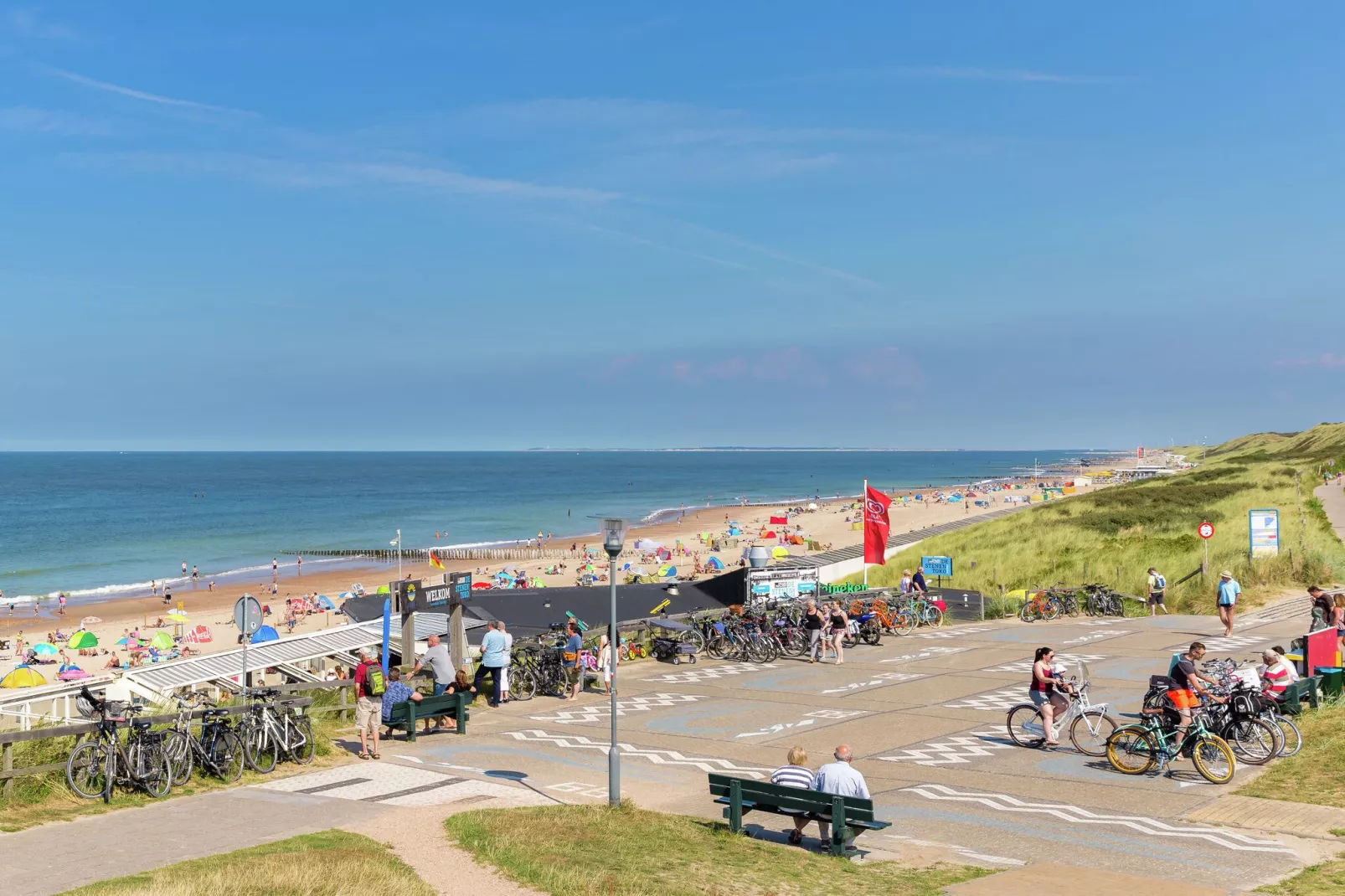 Vakantiepark Hof Domburg 26-Areas summer 5km