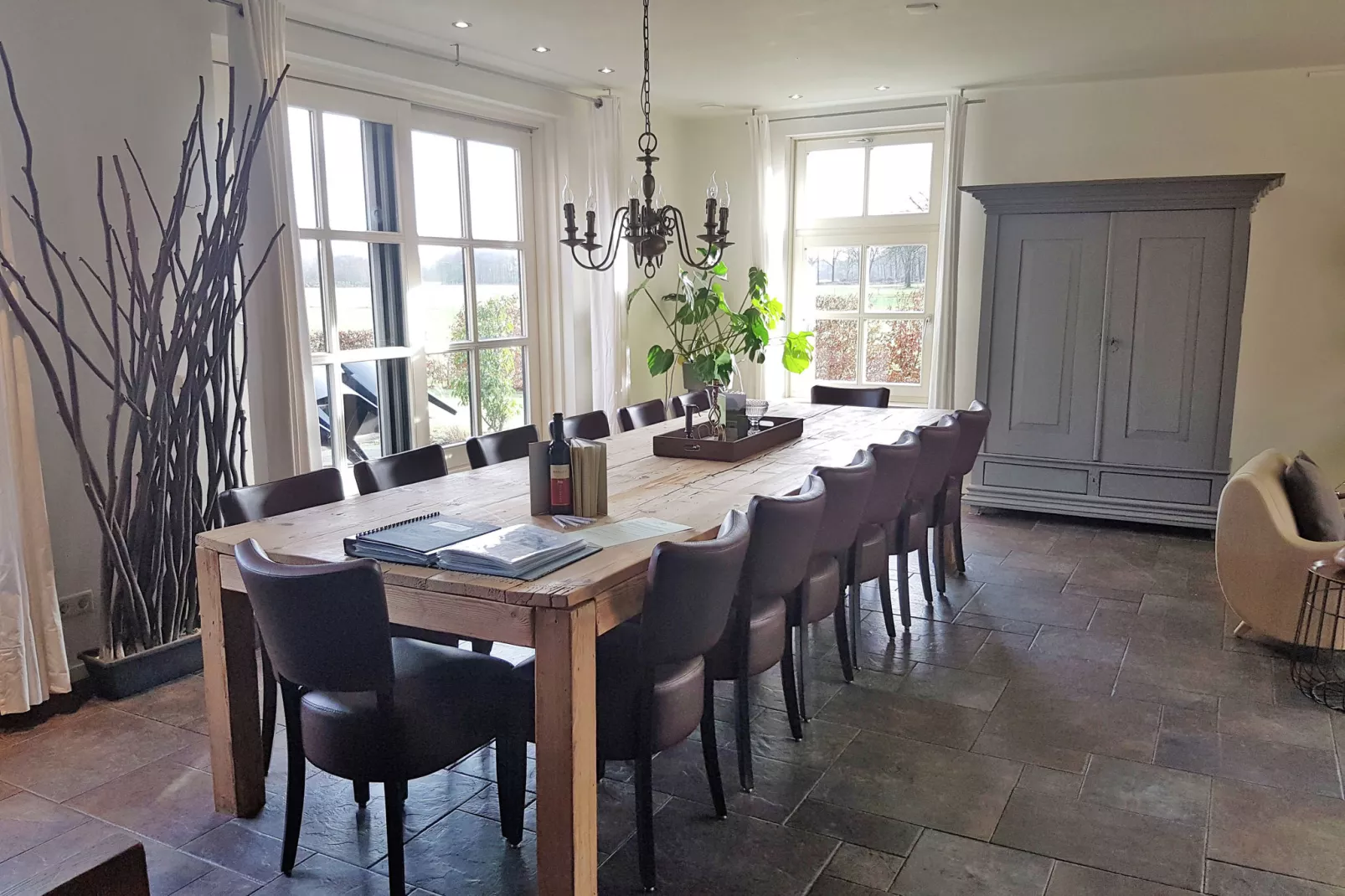 Dorpswoning Het Uitzicht-Dining room