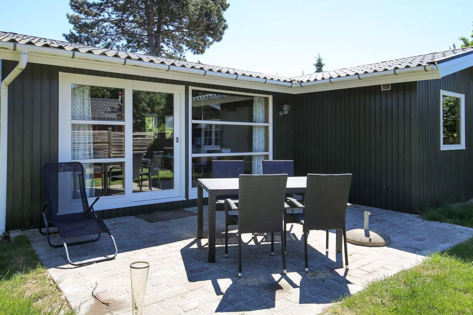 4 Personen Ferienhaus in Store Fuglede-Aussicht