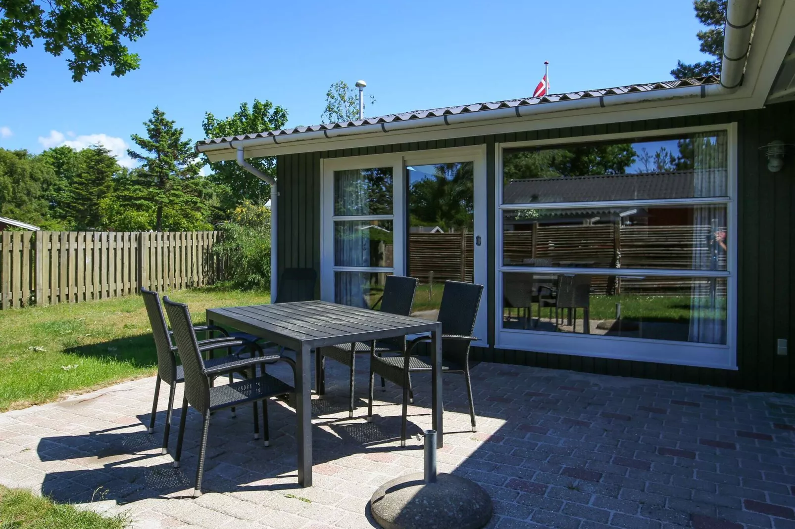 4 Personen Ferienhaus in Store Fuglede-Aussicht