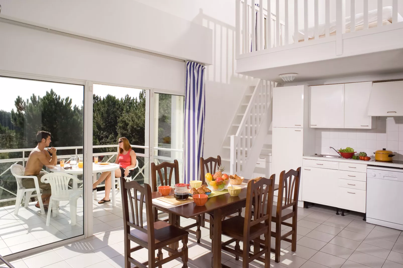 Les Appartements de Moliets 5-Salon