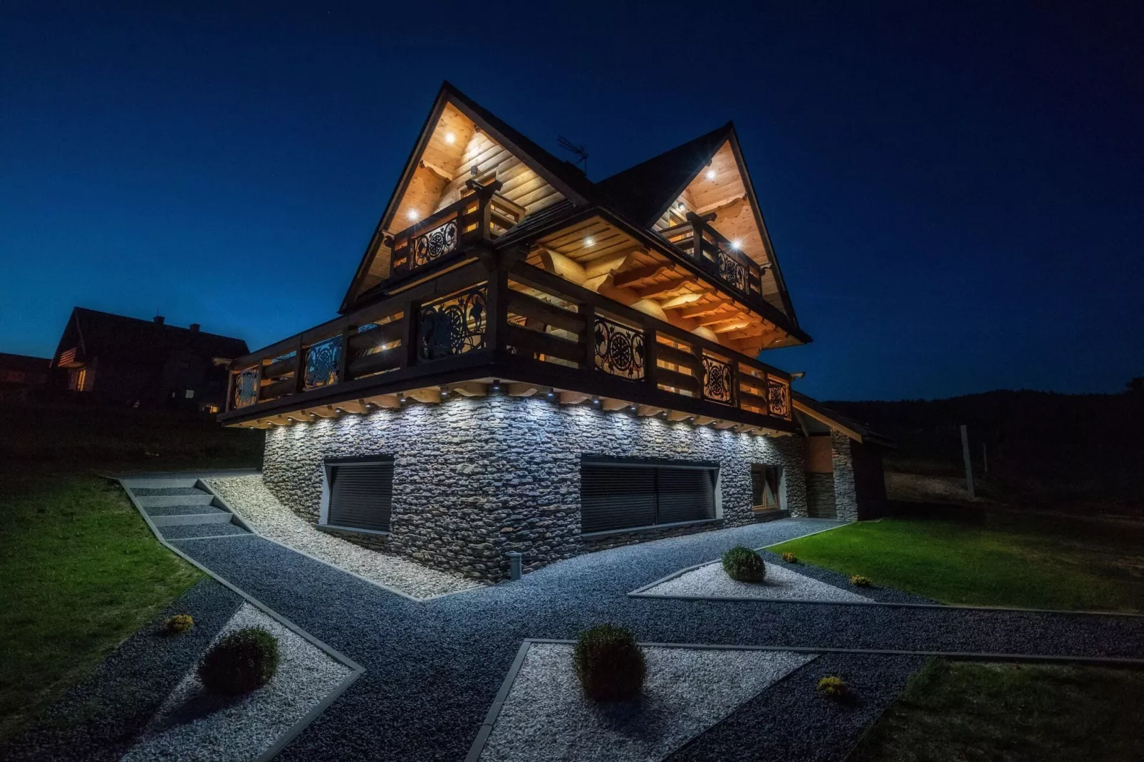 A luxury villa in the Tatra Mountains-Exterior summer