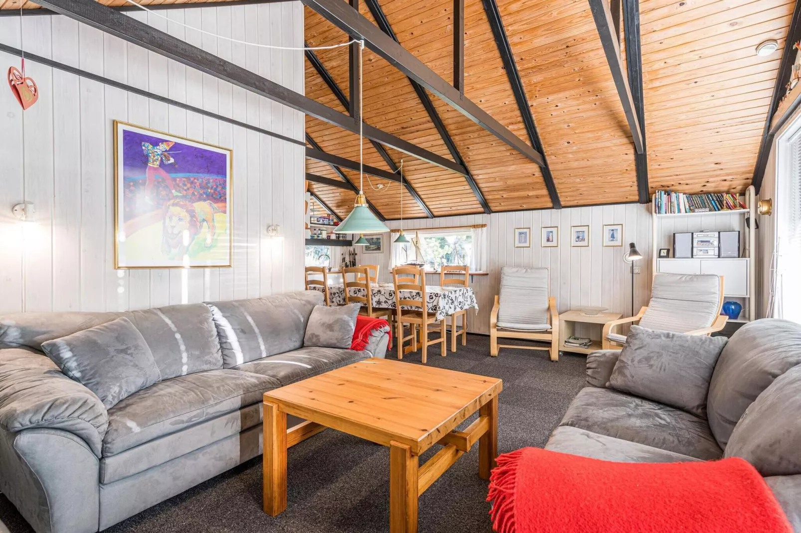 Maison de vacances pour 4 a Ringkøbing-Intérieur