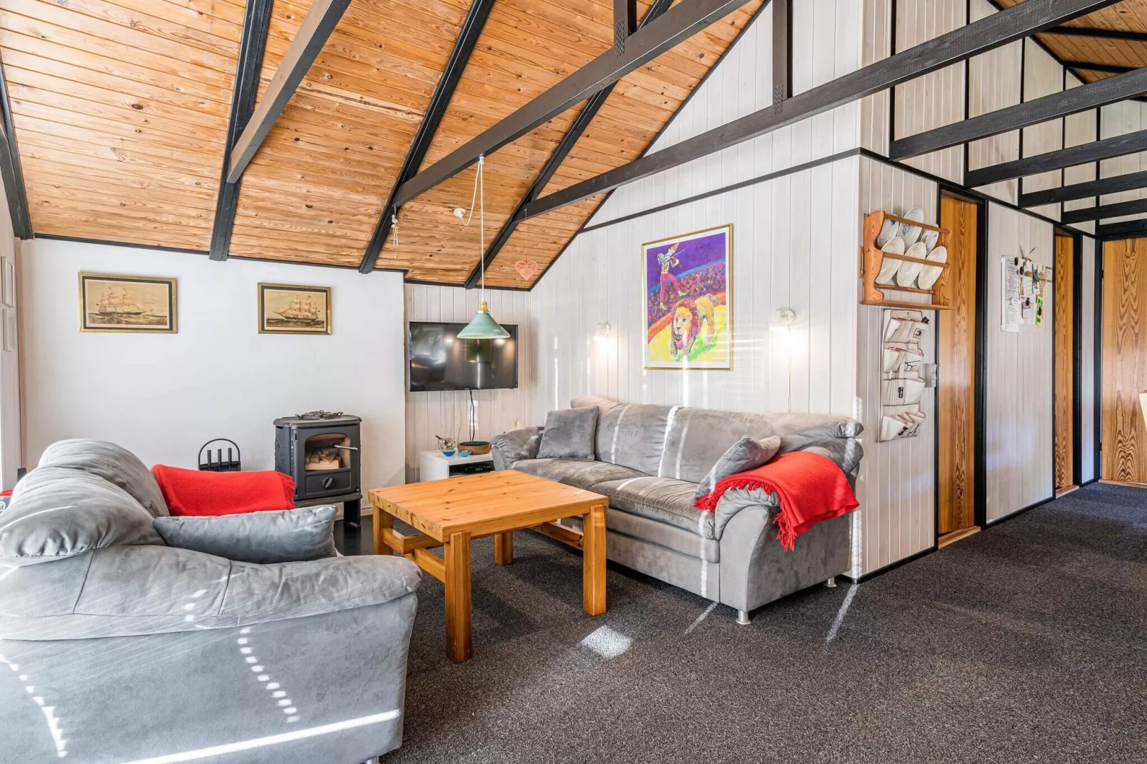 Maison de vacances pour 4 a Ringkøbing-Intérieur