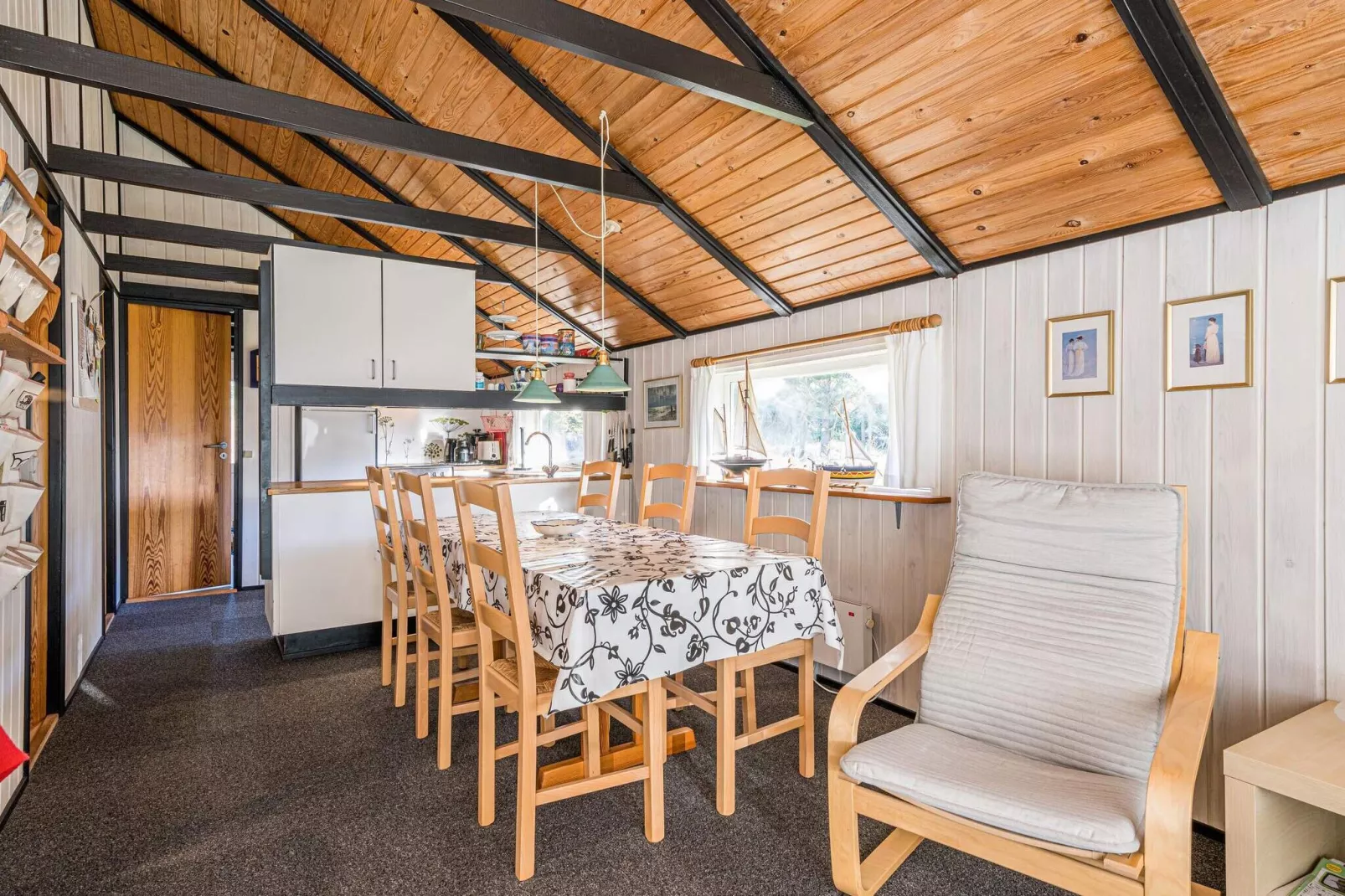 Maison de vacances pour 4 a Ringkøbing-Intérieur