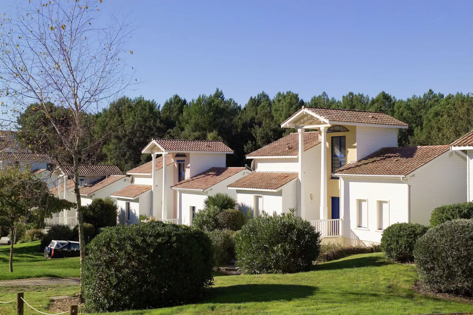 Villas du Club Royal Aquitaine 1-Außenbereich Sommer