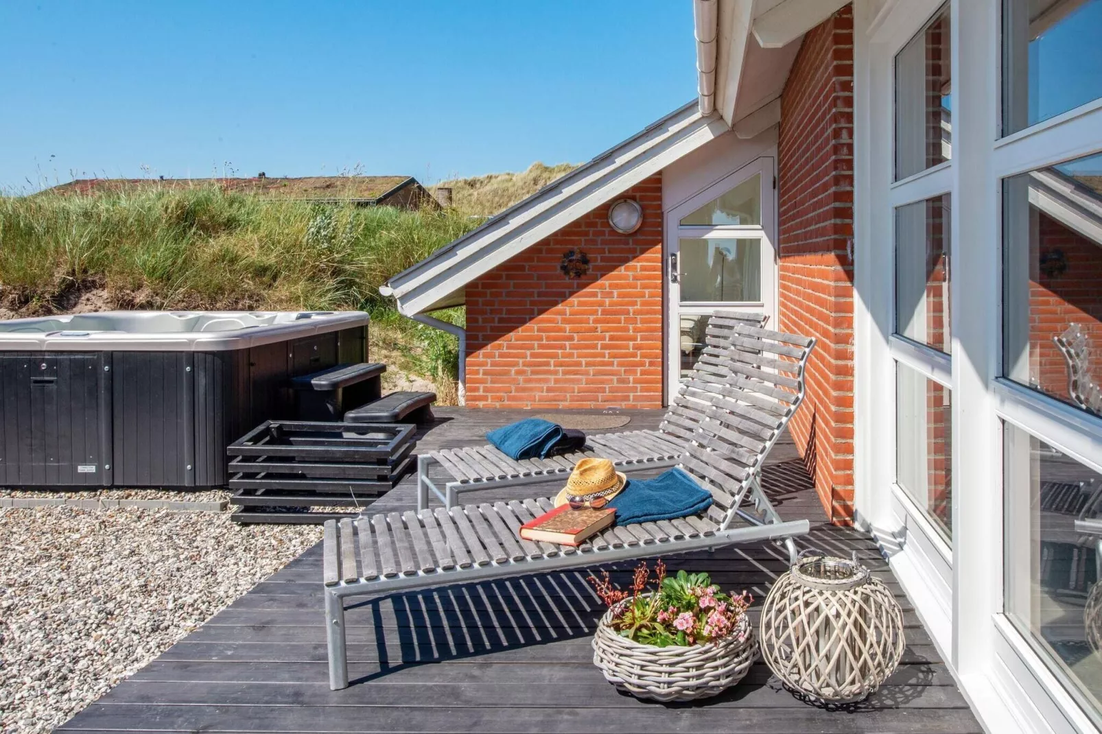 20 Personen Ferienhaus in Ringkøbing-Aussicht