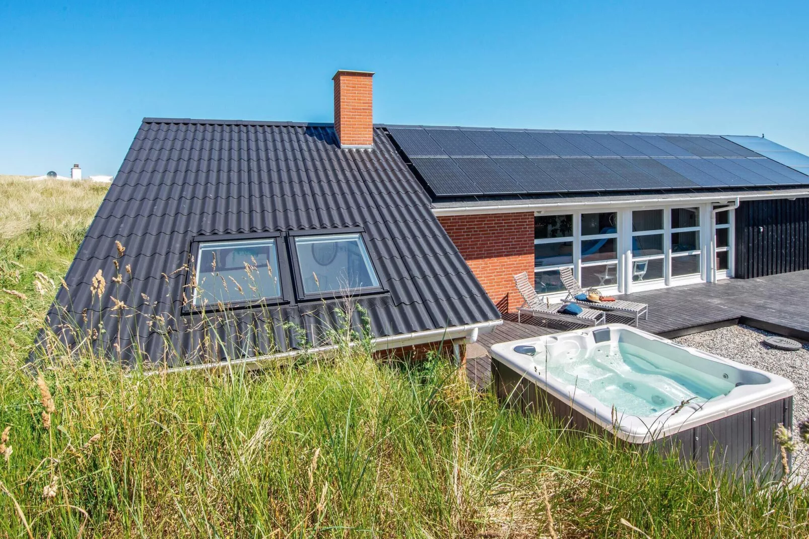 20 Personen Ferienhaus in Ringkøbing-Aussicht