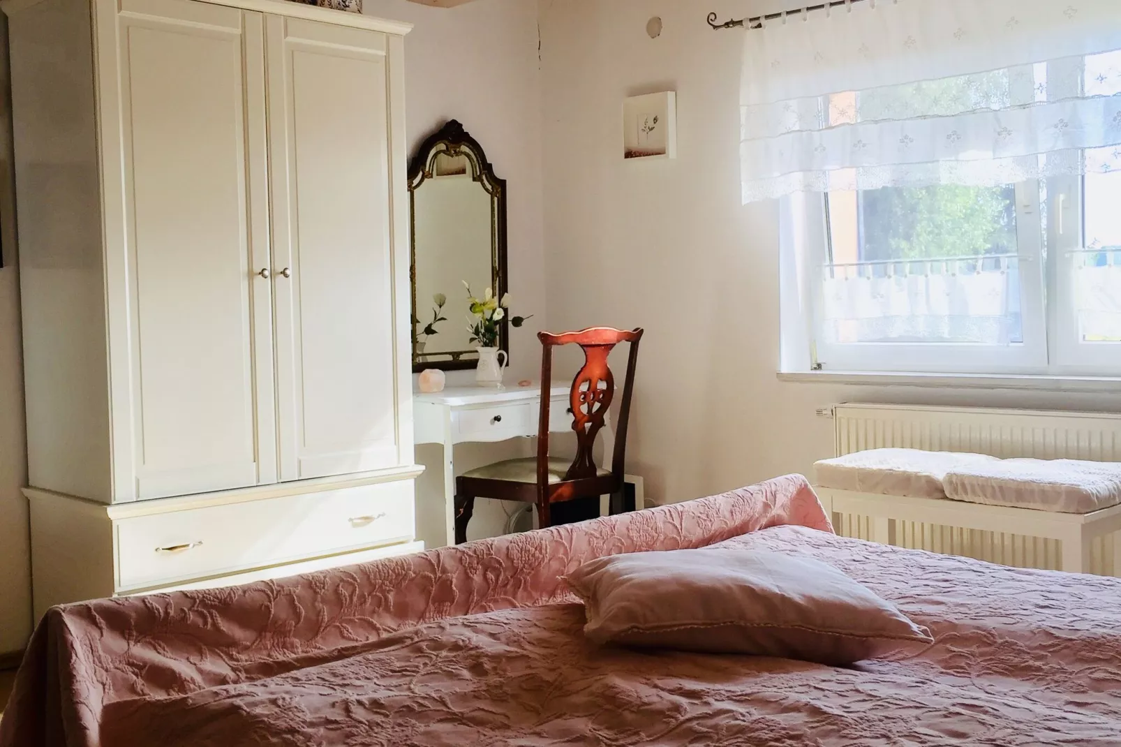 House in the kashubian village-Bedroom