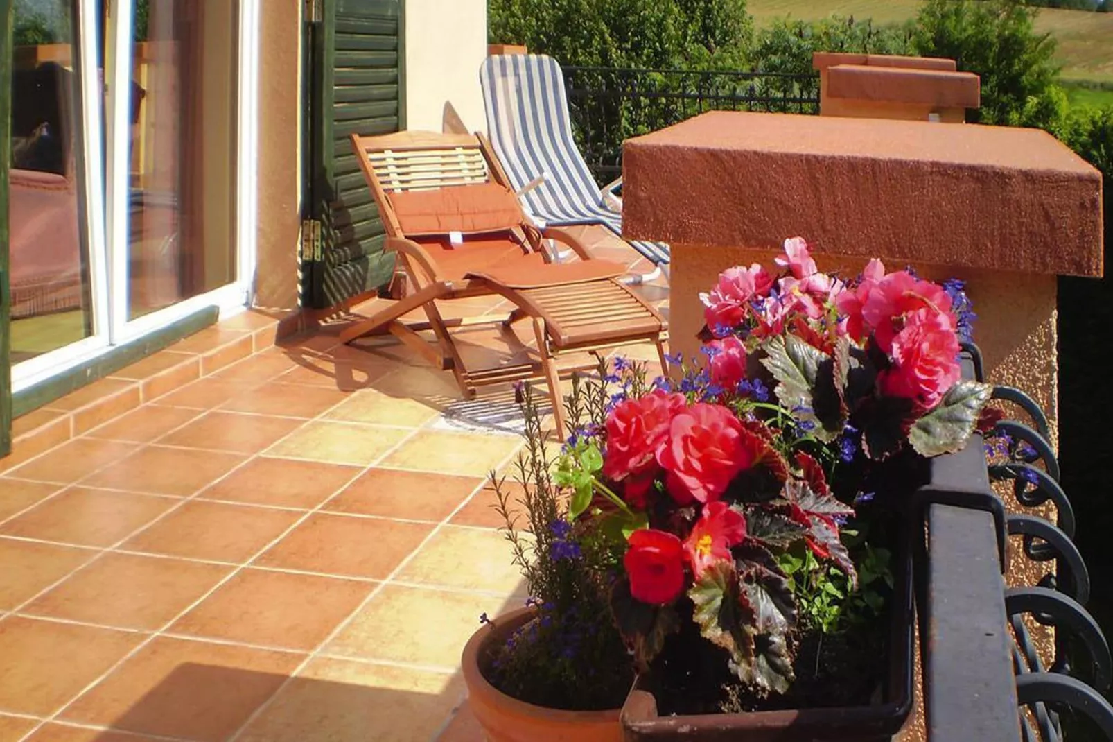 House in the kashubian village-Terrace balcony