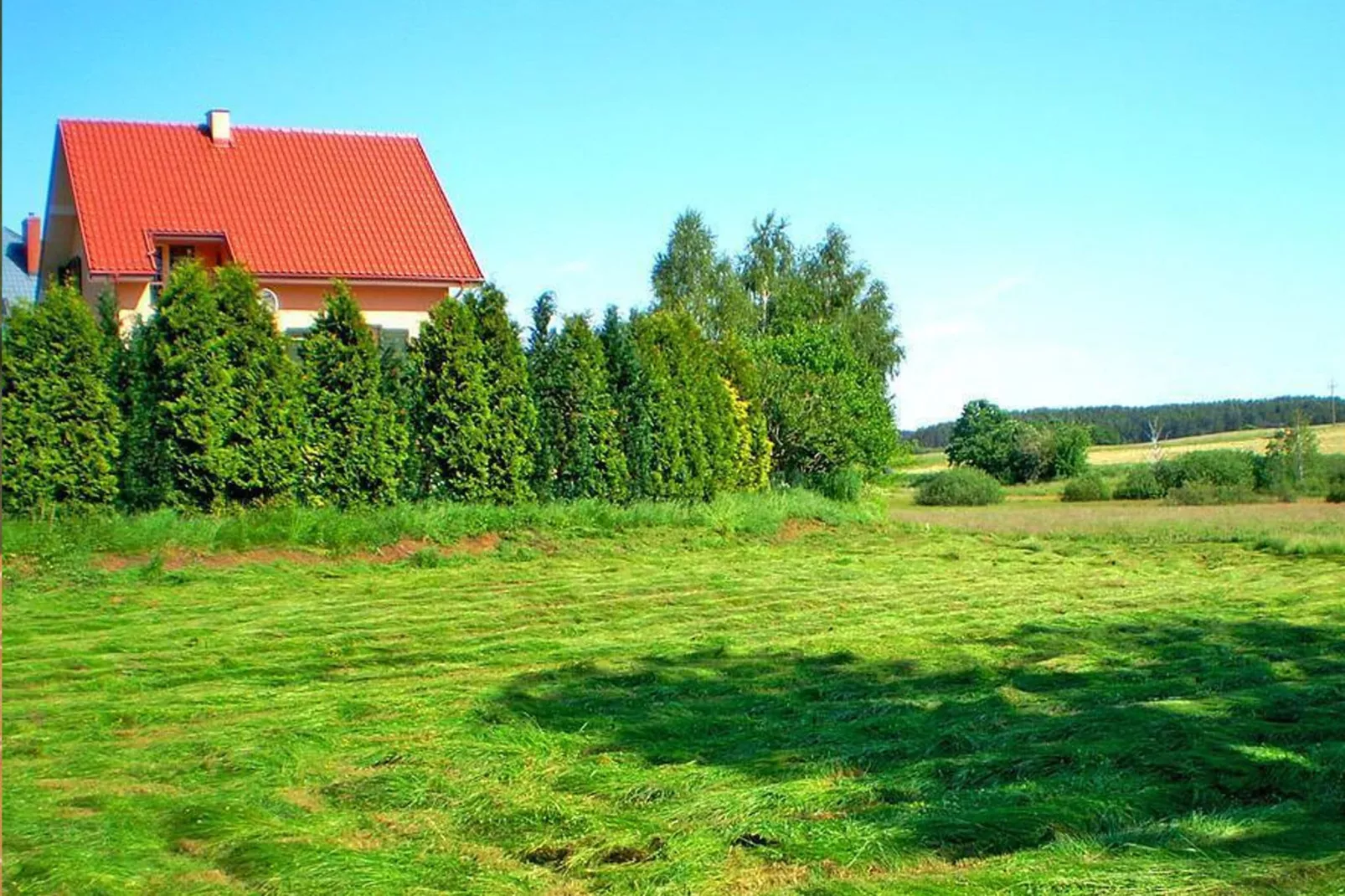 House in the kashubian village