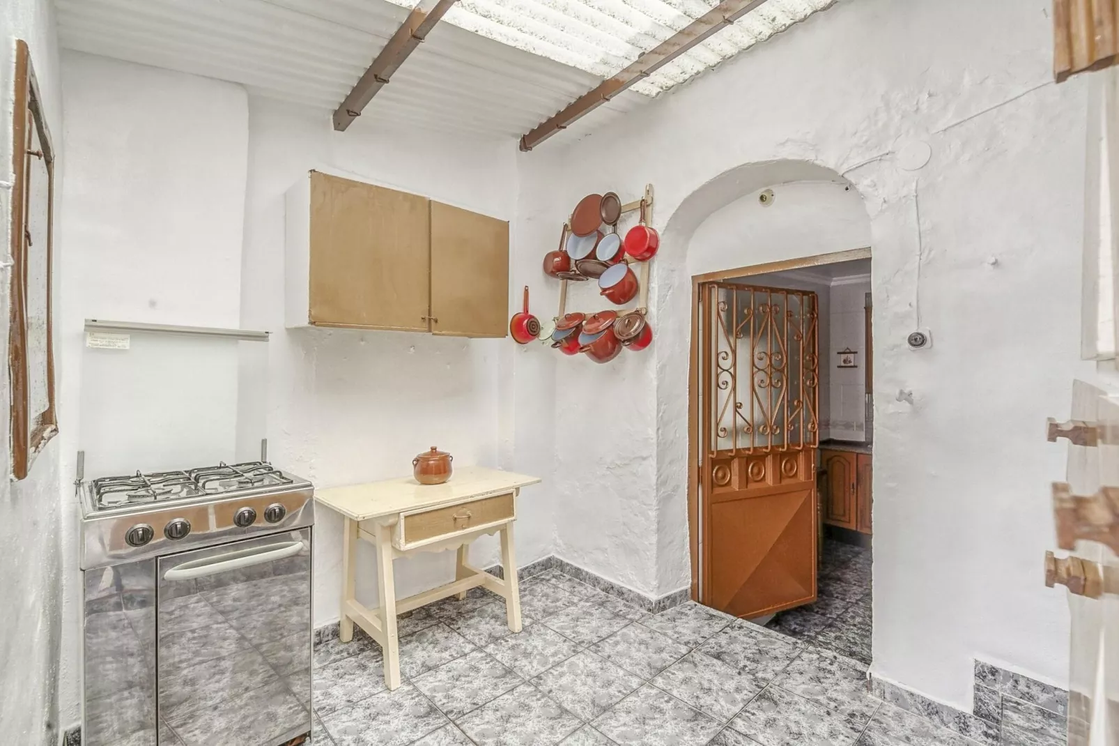 CASA DE PUEBLO ANDALUZA SIERRA SEVILLA-Kitchen
