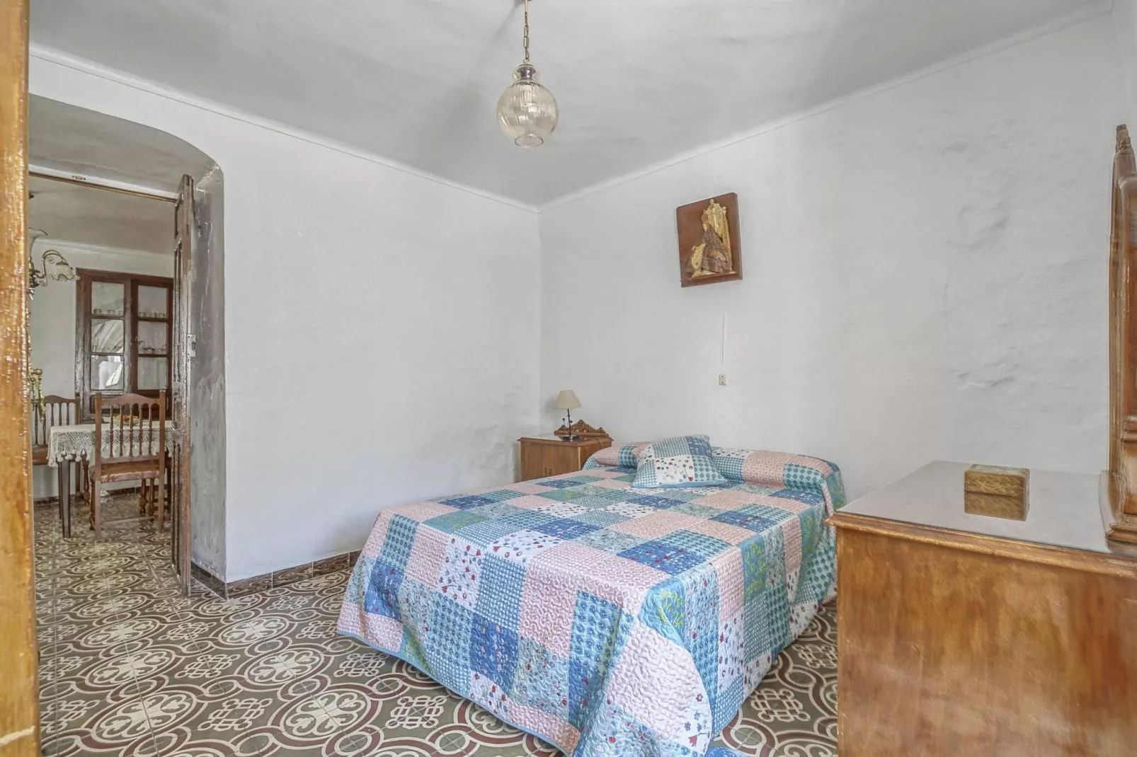 CASA DE PUEBLO ANDALUZA SIERRA SEVILLA-Bedroom