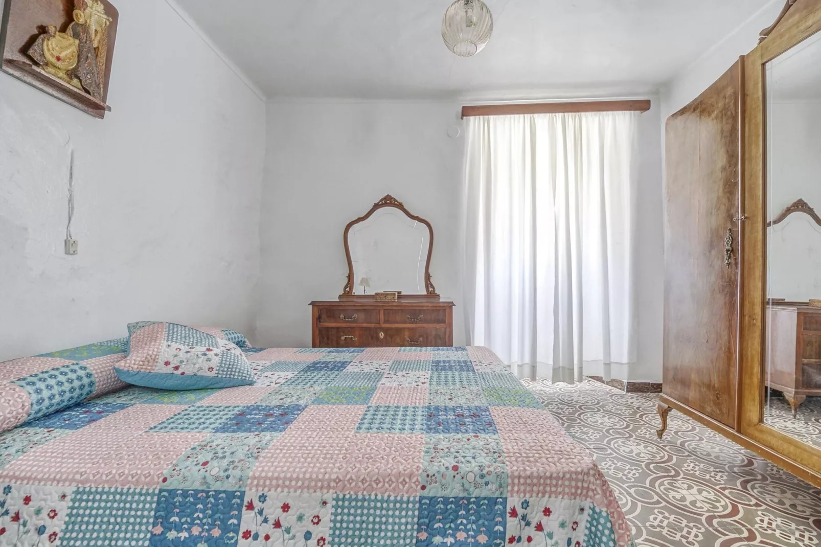 CASA DE PUEBLO ANDALUZA SIERRA SEVILLA-Bedroom