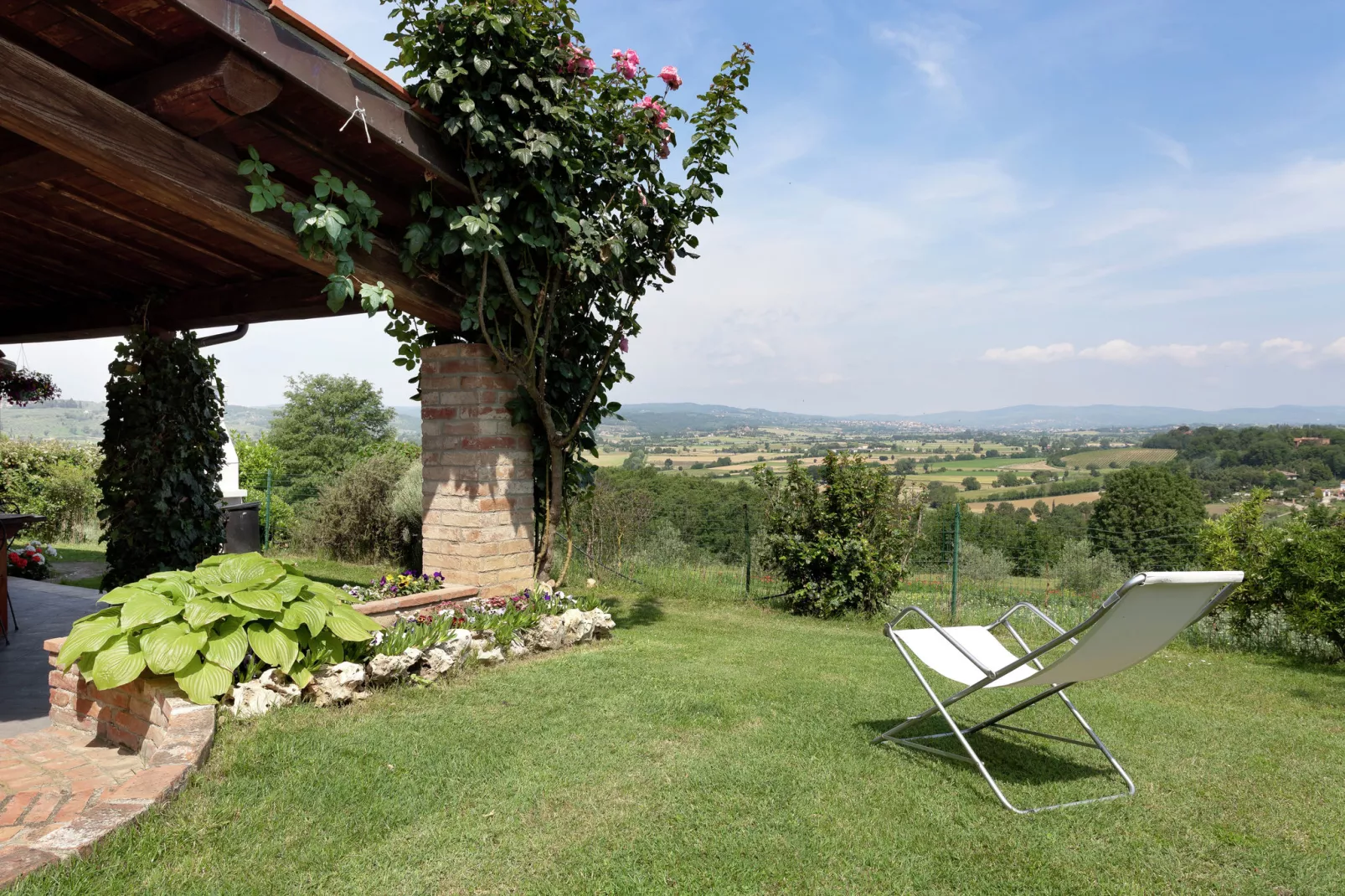 Portico del Tasso-Gardens summer