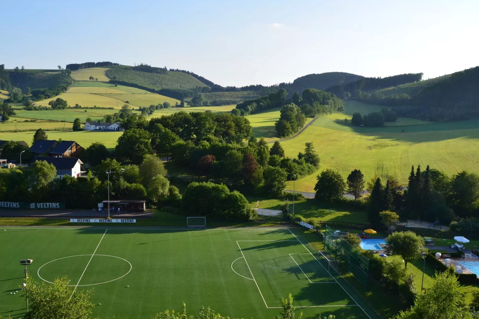 Freiblick-Areas summer 1km