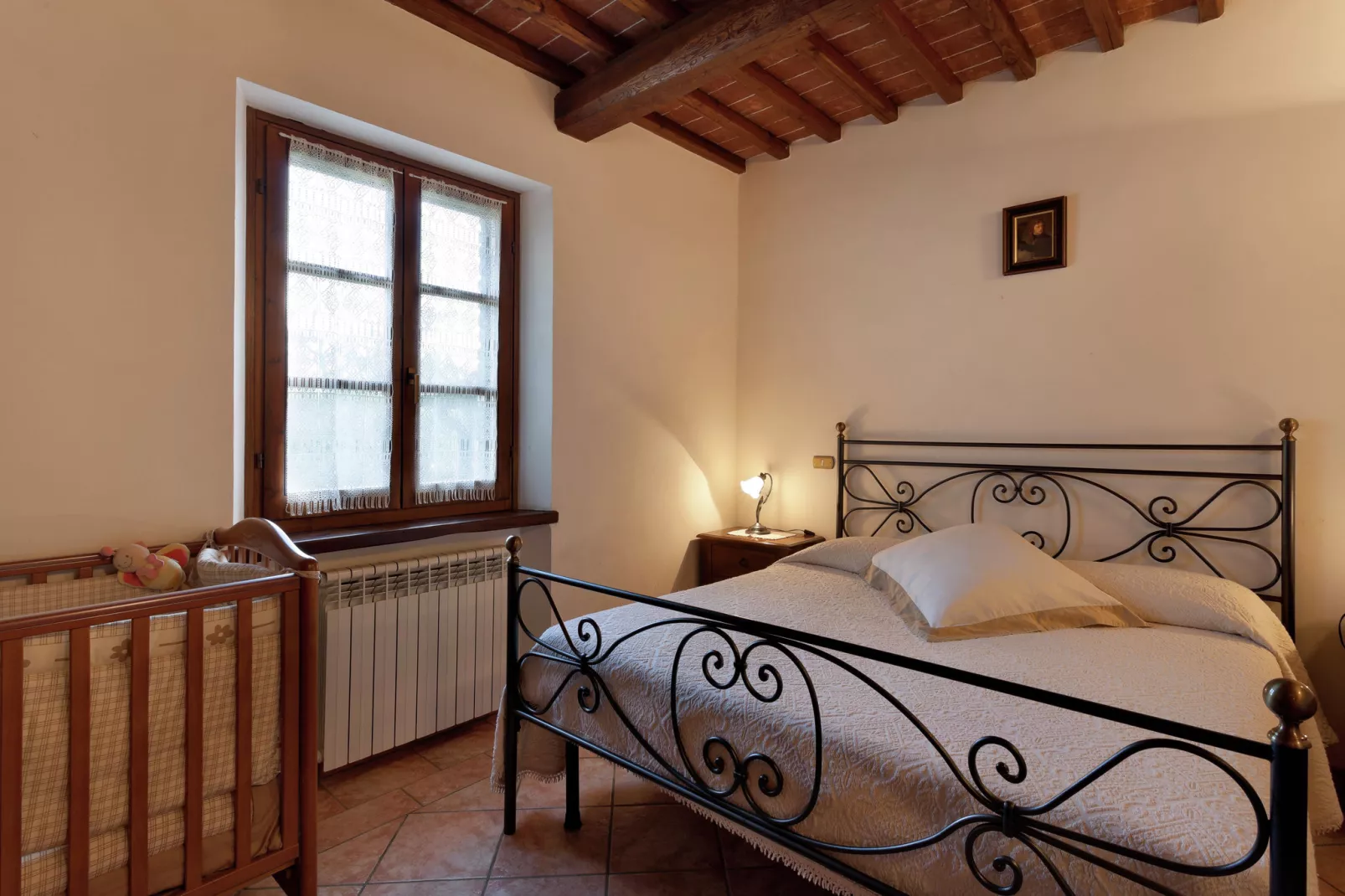 Castagno del Riccio-Schlafzimmer