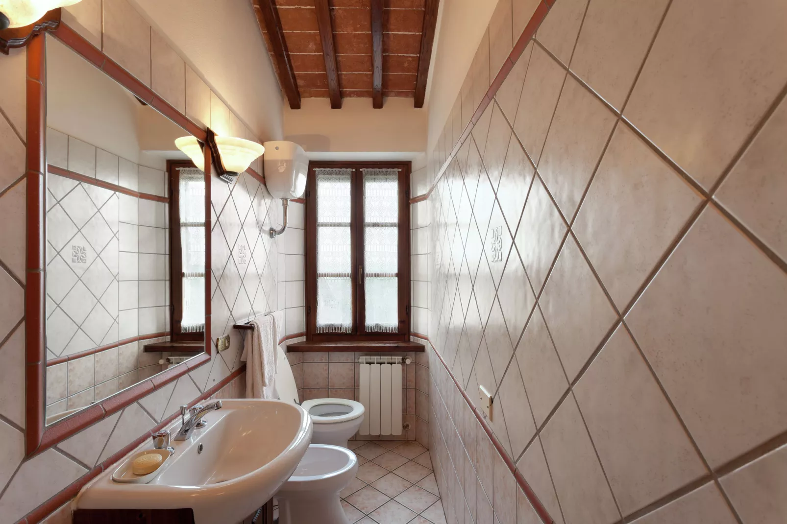 Castagno della Civetta-Badezimmer