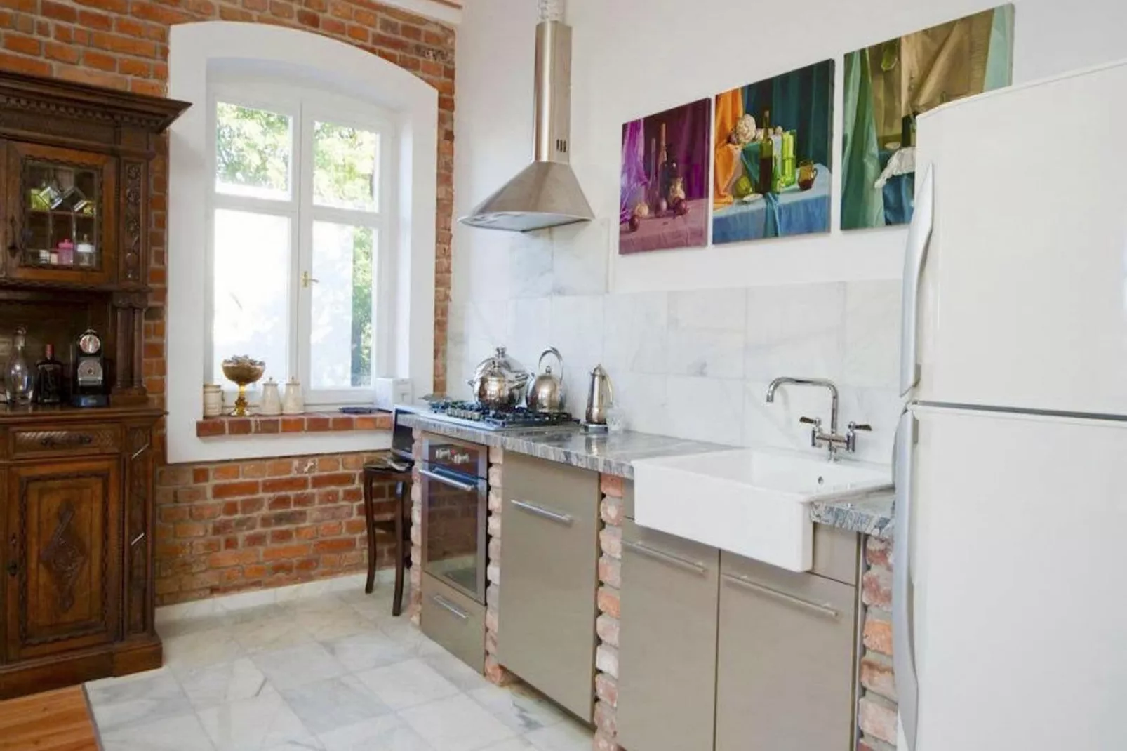 A historic manor by the sea-Kitchen