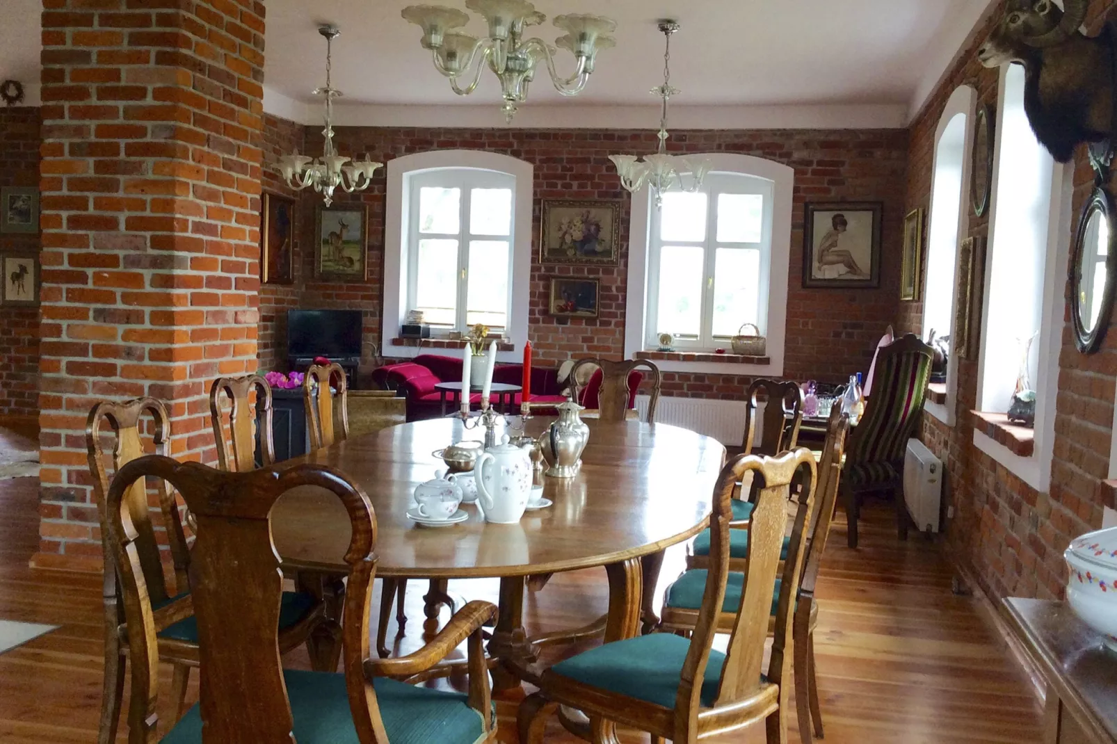 A historic manor by the sea-Dining room
