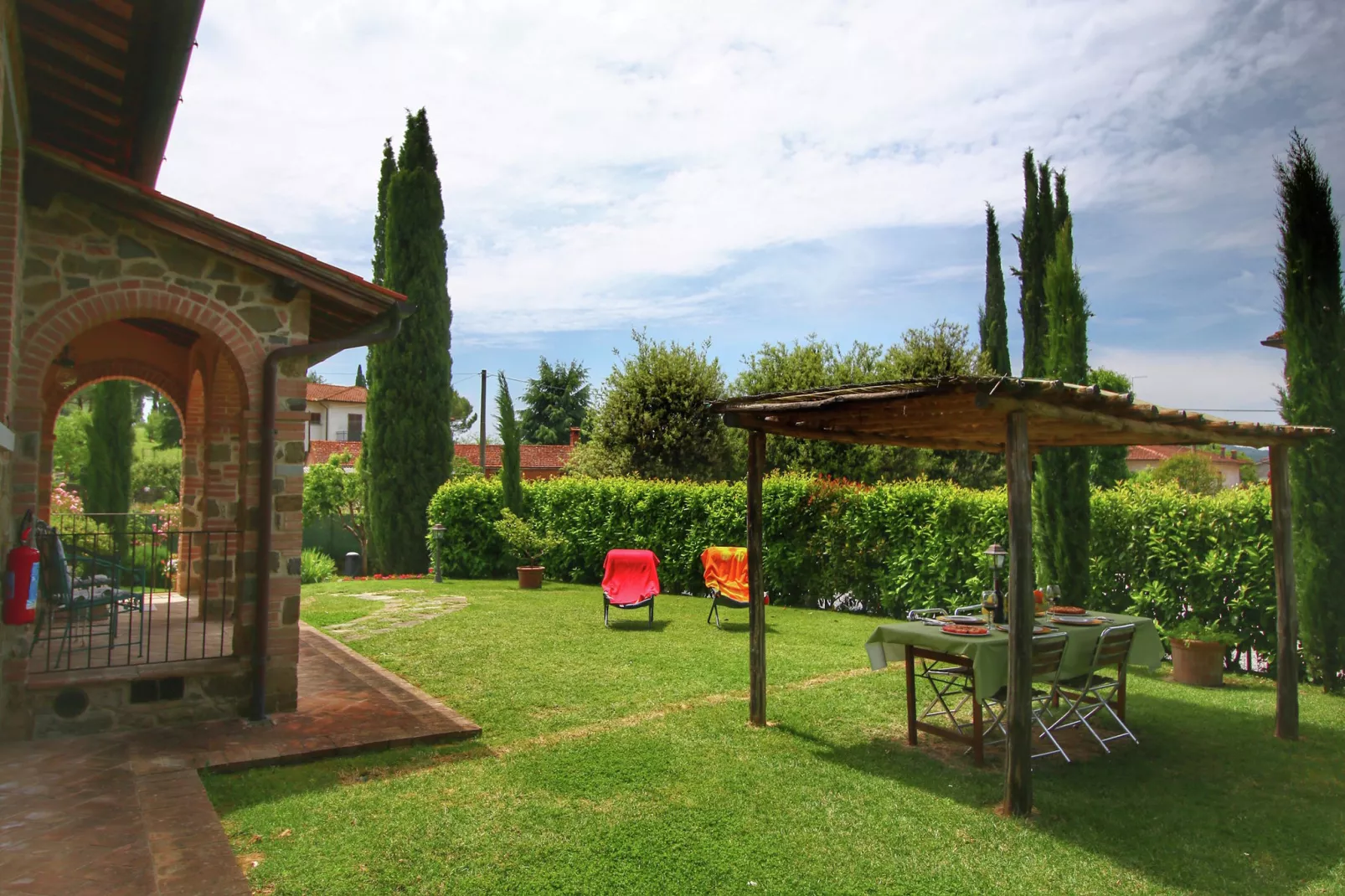 Casal Gheriglio Limonaia-Vue d'été