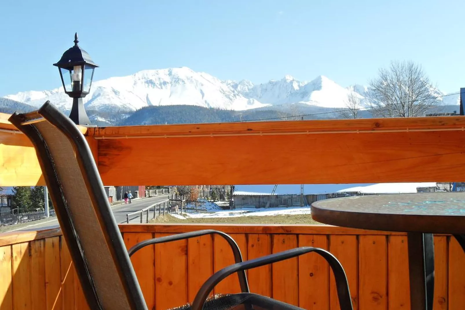 A fabulous house in the mountains-View summer