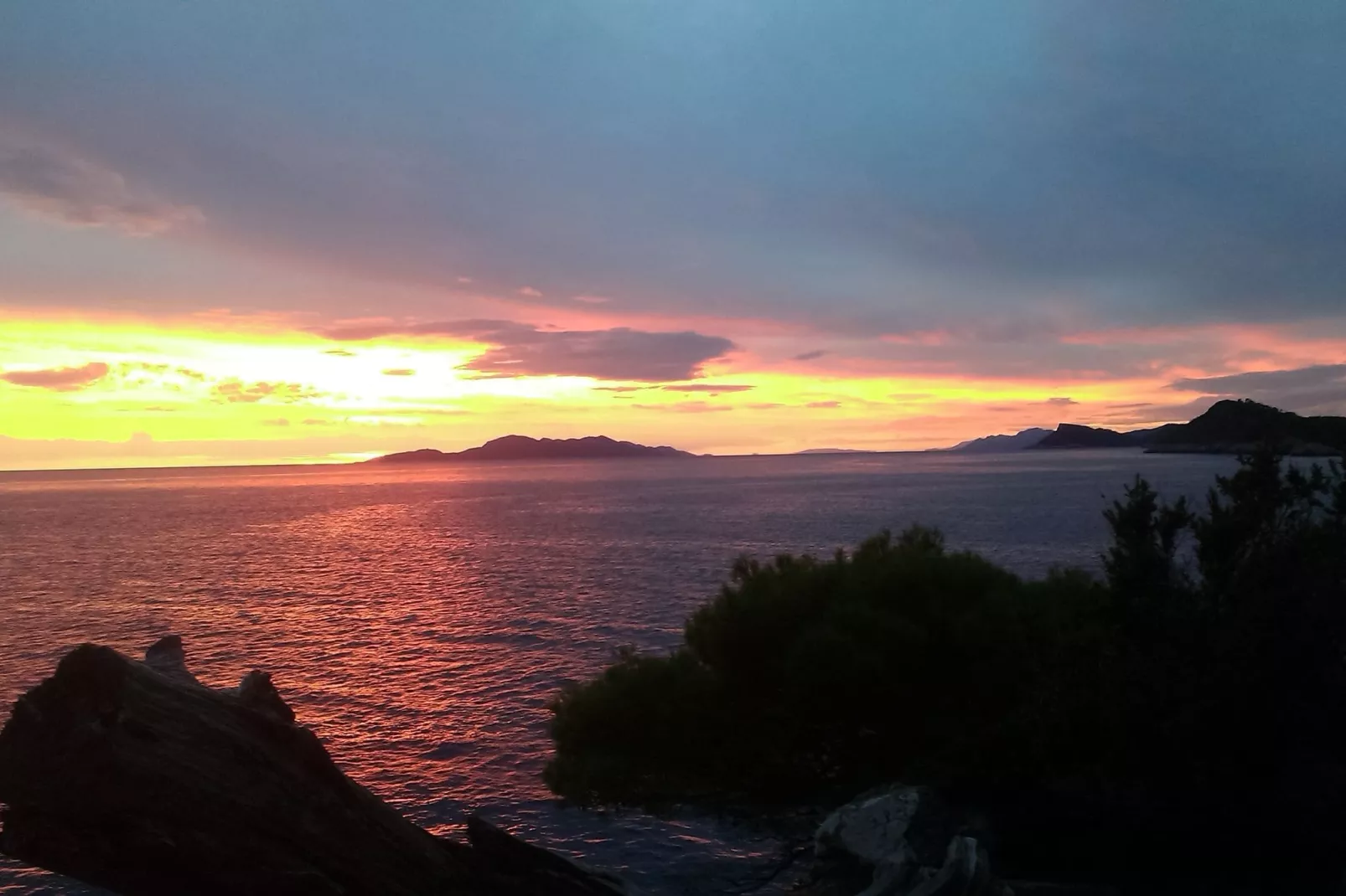 Island apartment Lopud-View summer