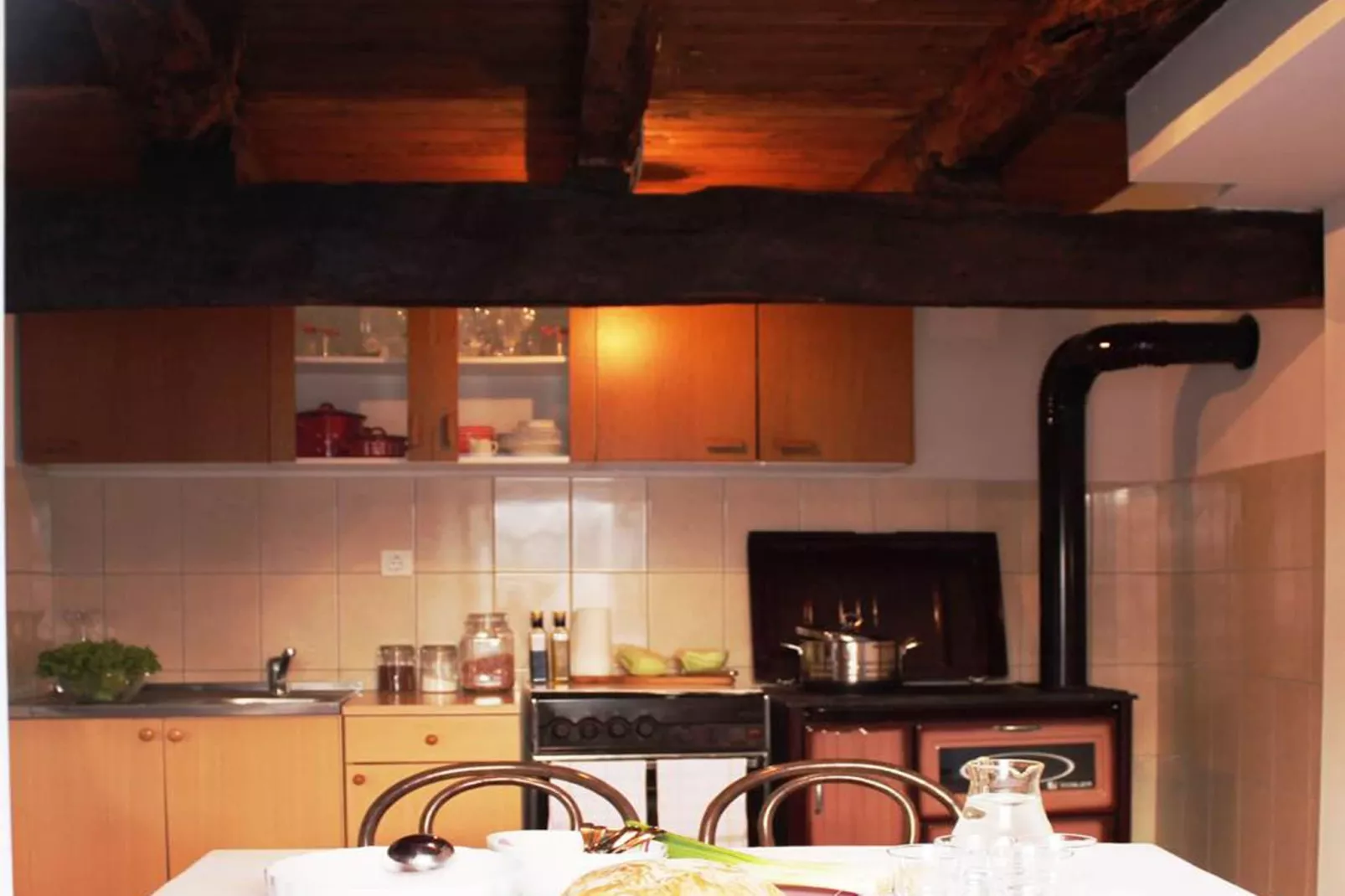 Holiday house Brotnice-Kitchen