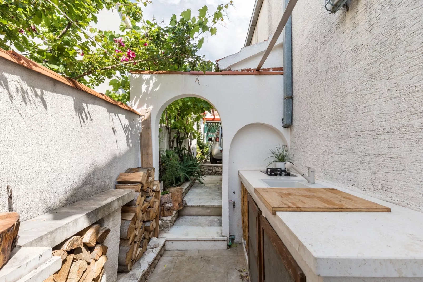 Sea front vacation home-Facilities