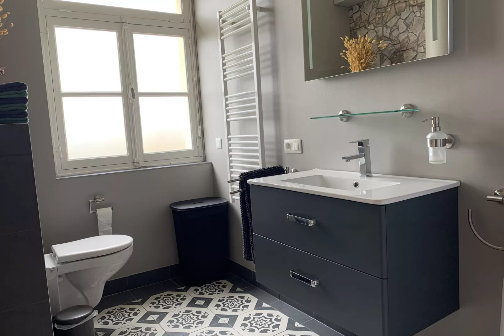 Apt 6 pers piscine-Bathroom